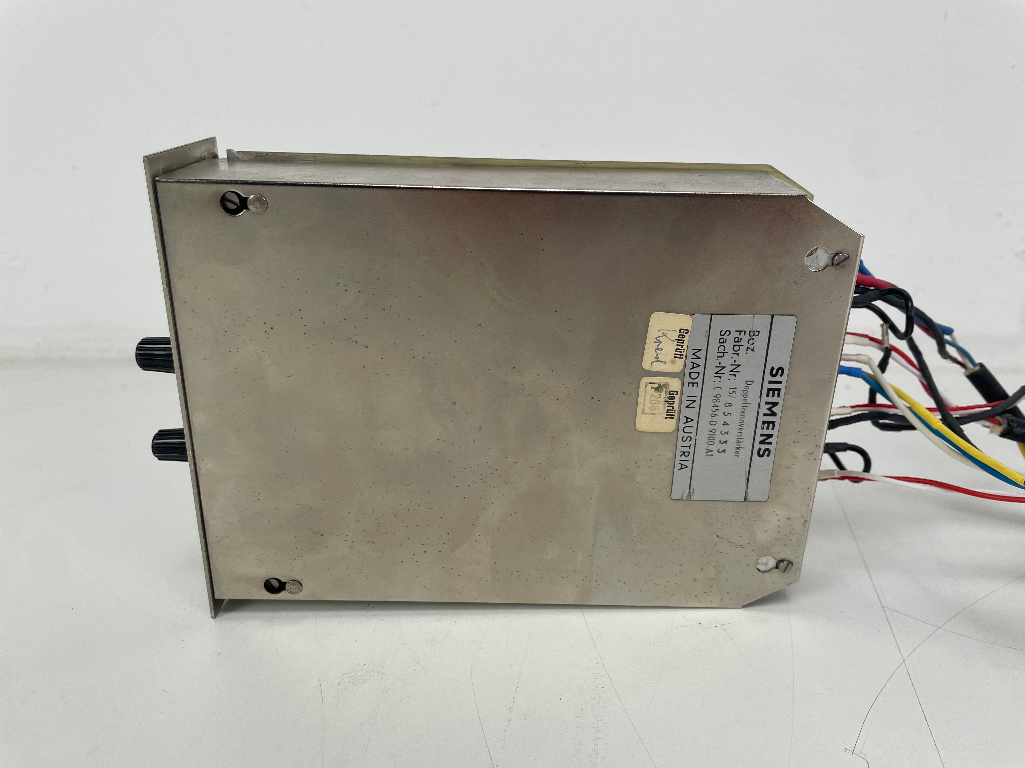 Siemens - DIA C98456-D9100-A1 - Doppeltrennverstärker - With plugs