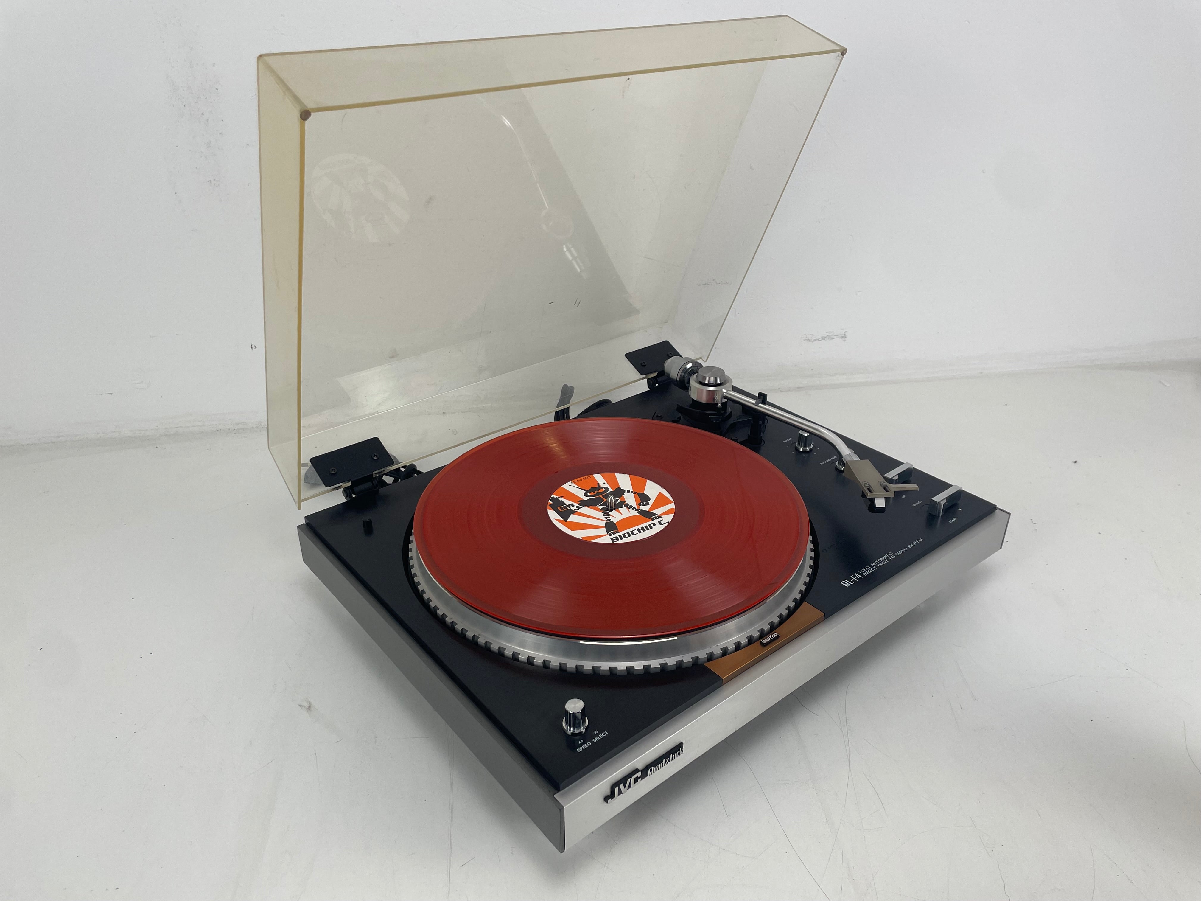 JVC - QL-F4 - Fully Automatic Turntable - Pioneer PC-110 - Serviced (Replacement)