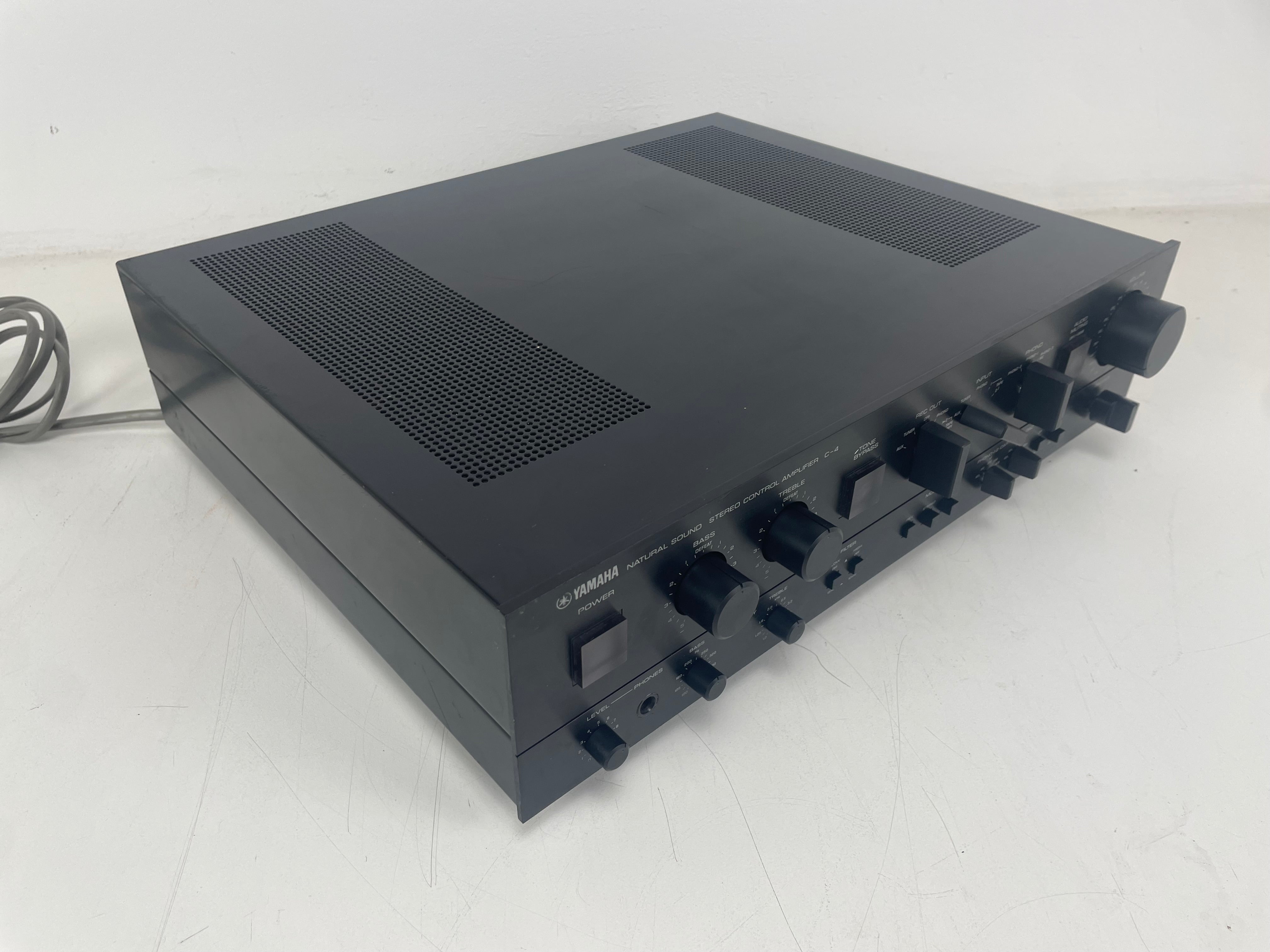 Yamaha - C-4 - Stereo Control Amplifier - Pre-Amplifier - Serviced (Repaired)