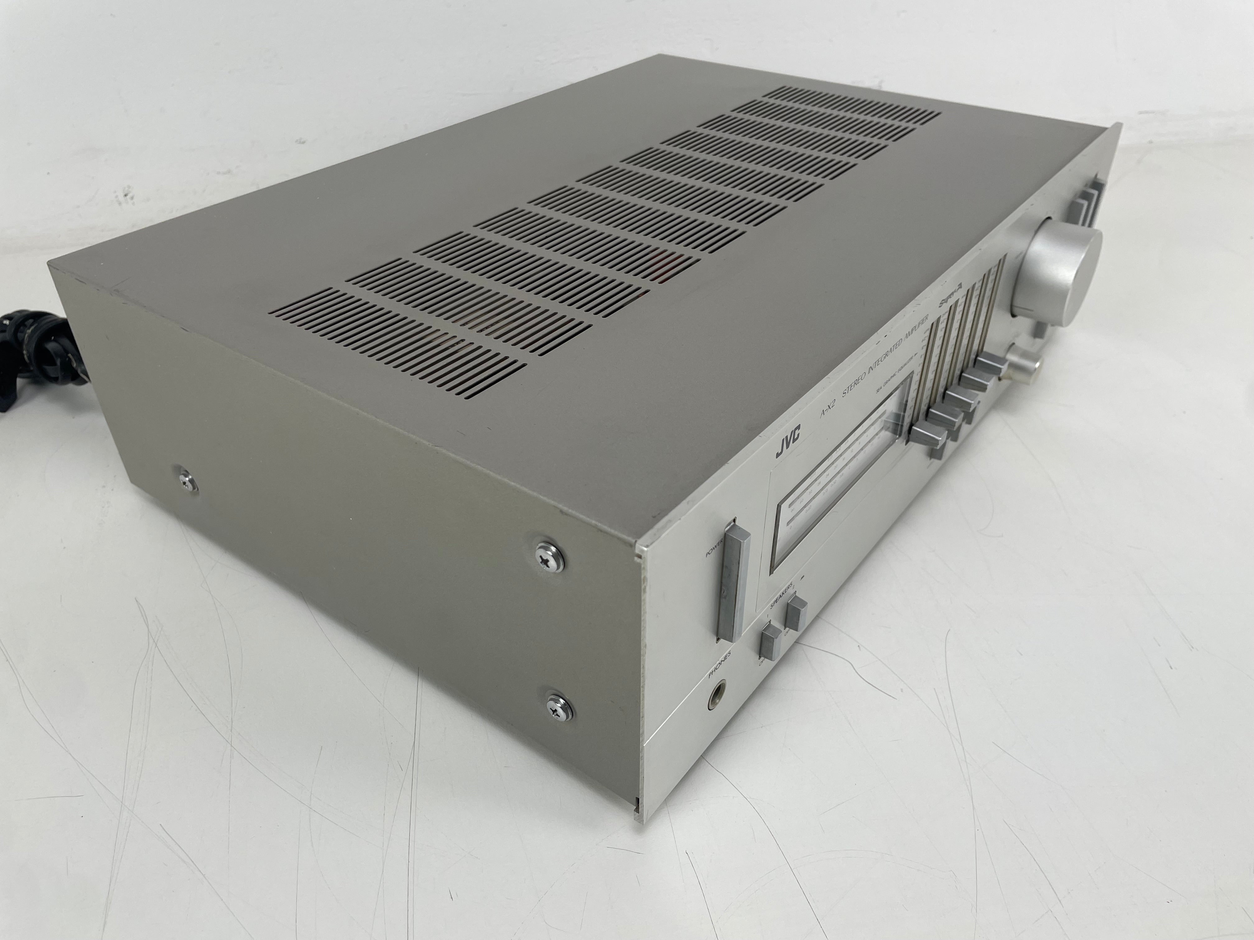 JVC - A-X2 - Stereo Integrated Amplifier - Super-A - Serviced (Caps Replaced/Repaired)