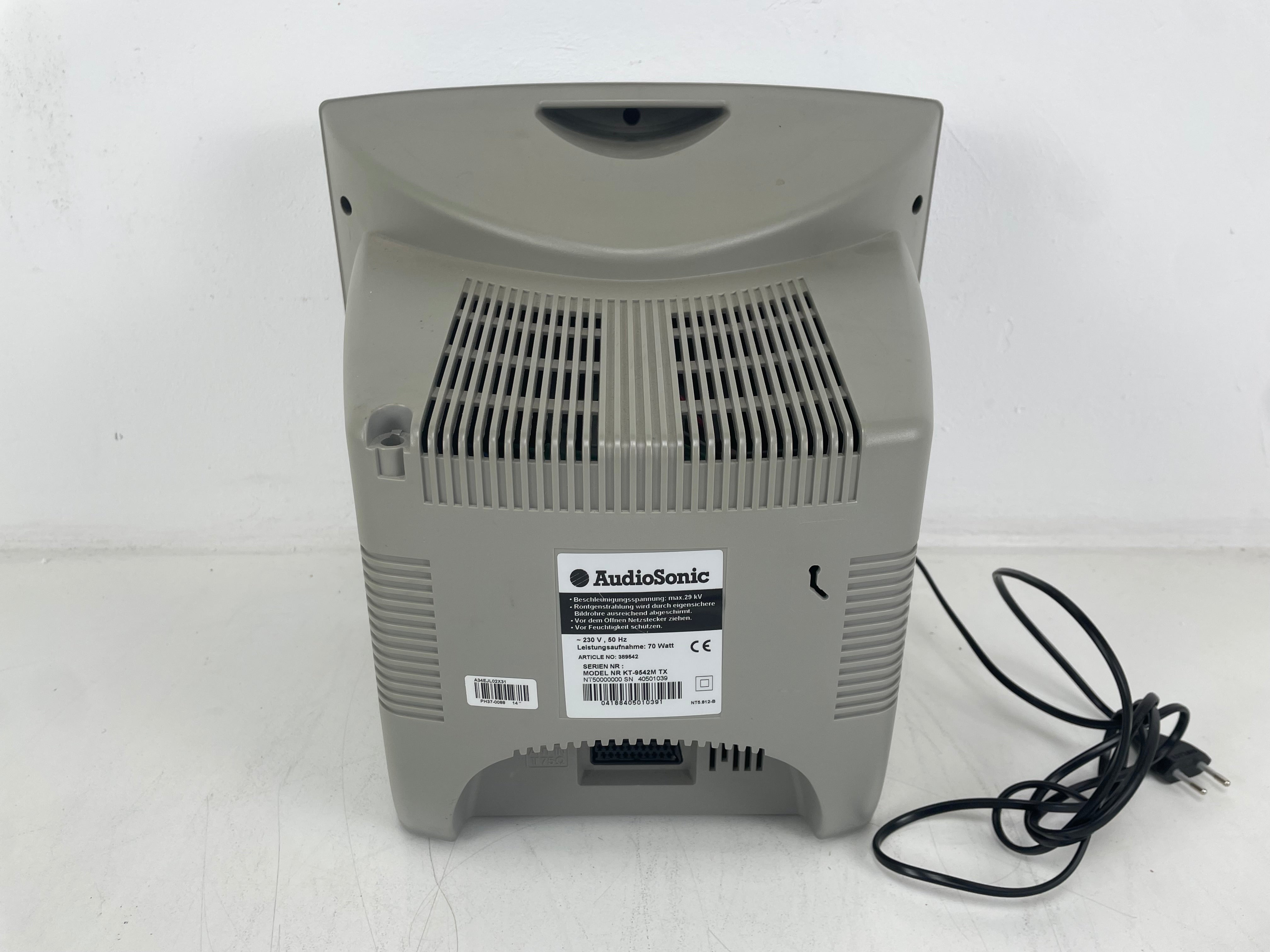 AudioSonic - KT-9542M TX - CRT Television - Serviced (Cleaned/Powercord)