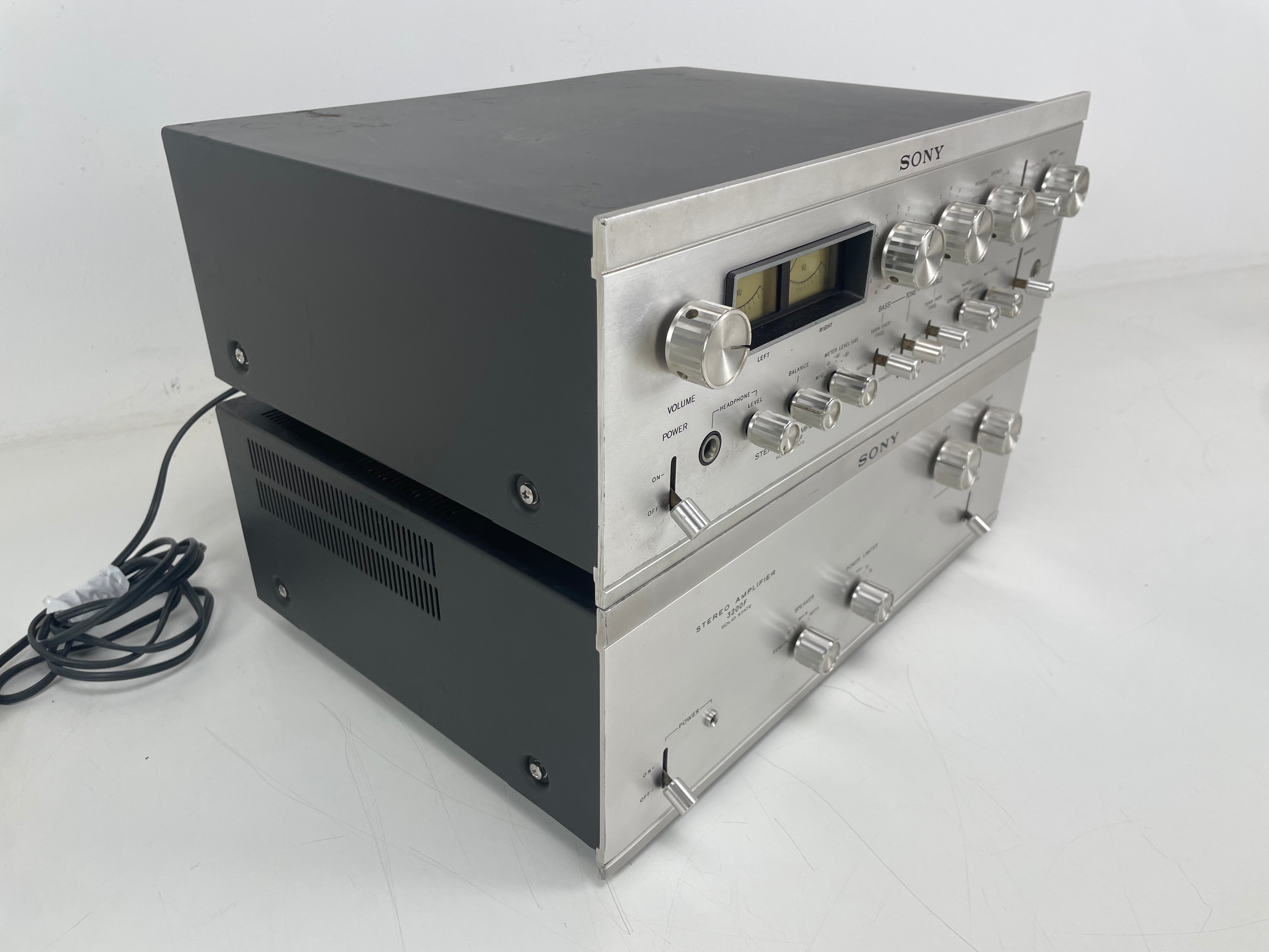 Sony - TA-2300F/TA-2000F - Pre/Power-Amplifier Set - Serviced (Cleaned)