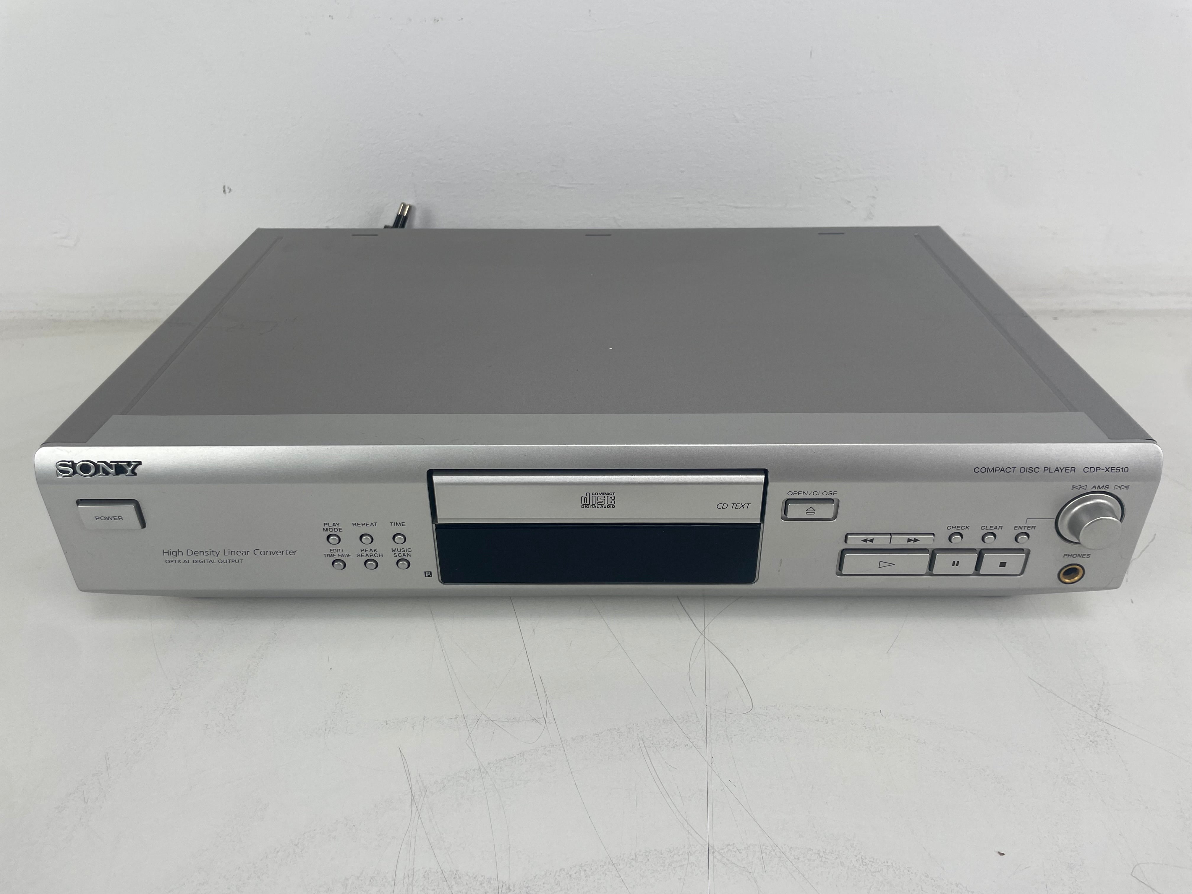 Sony - CDP-XE510 - CD-Player - Inc. Remote