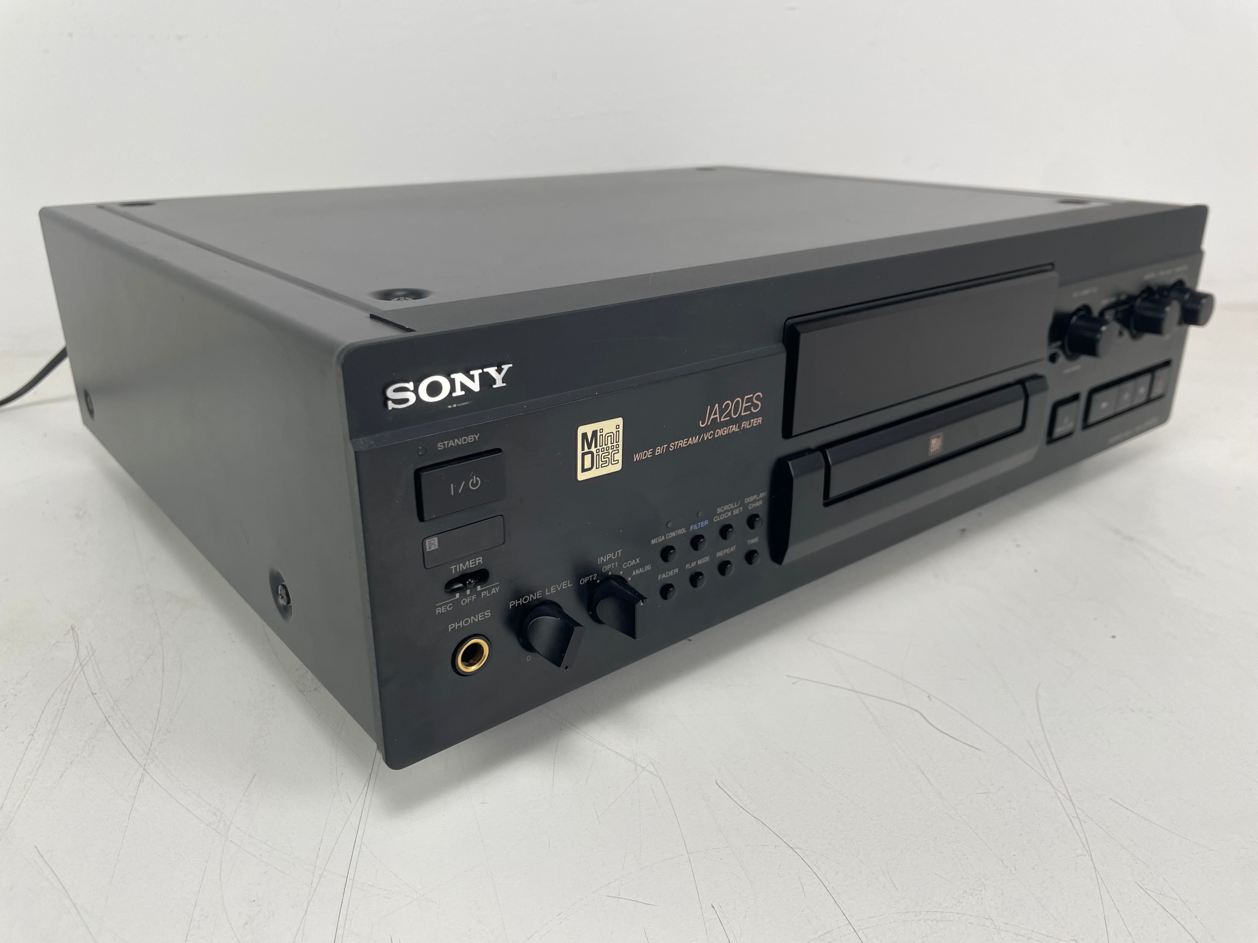 Sony - MDS-JA20ES - MiniDisc Deck - ES-Series