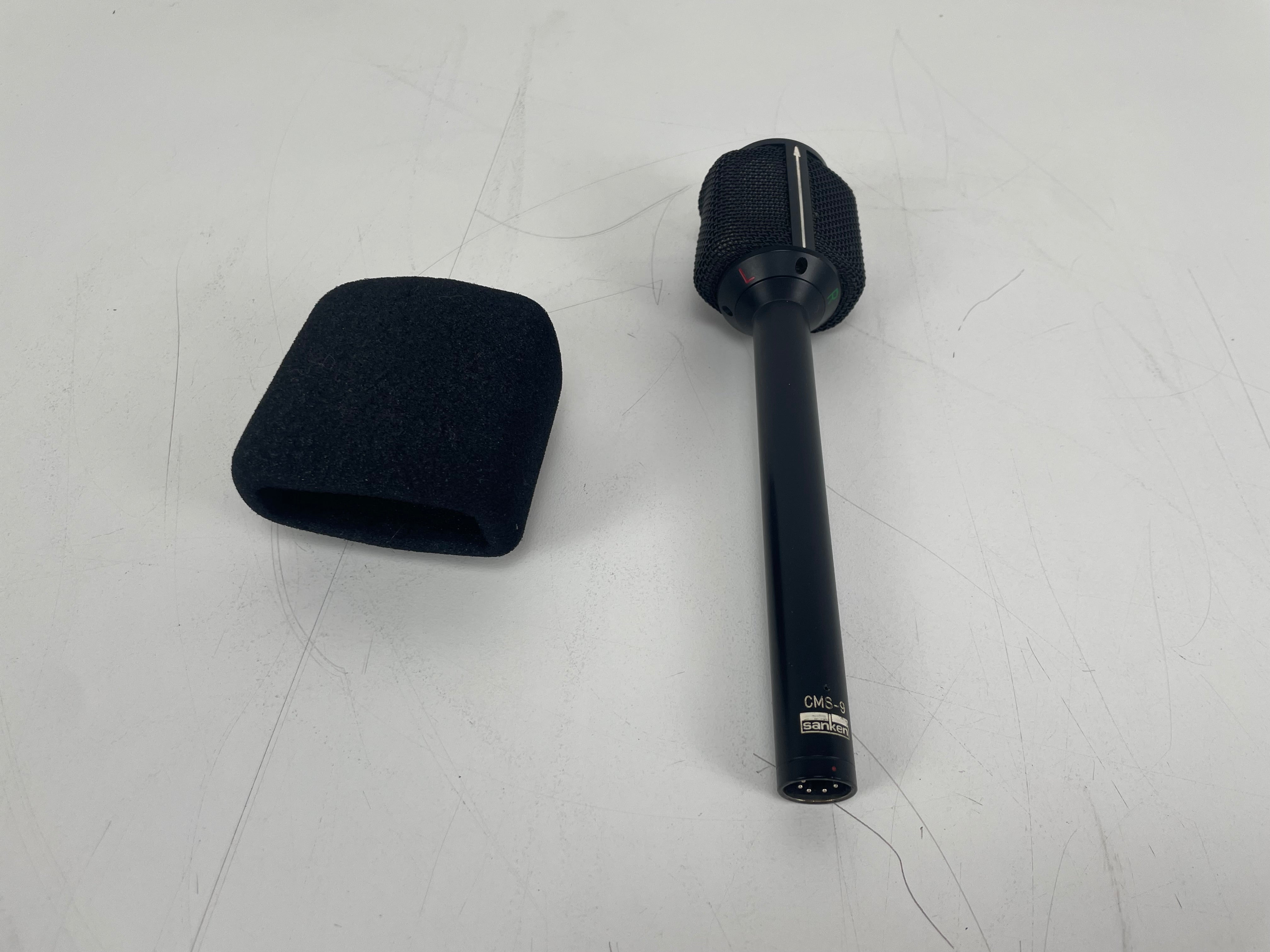 Sanken CMS-9 stereomicrofoon – zoals hij is – inclusief koffer en kabel