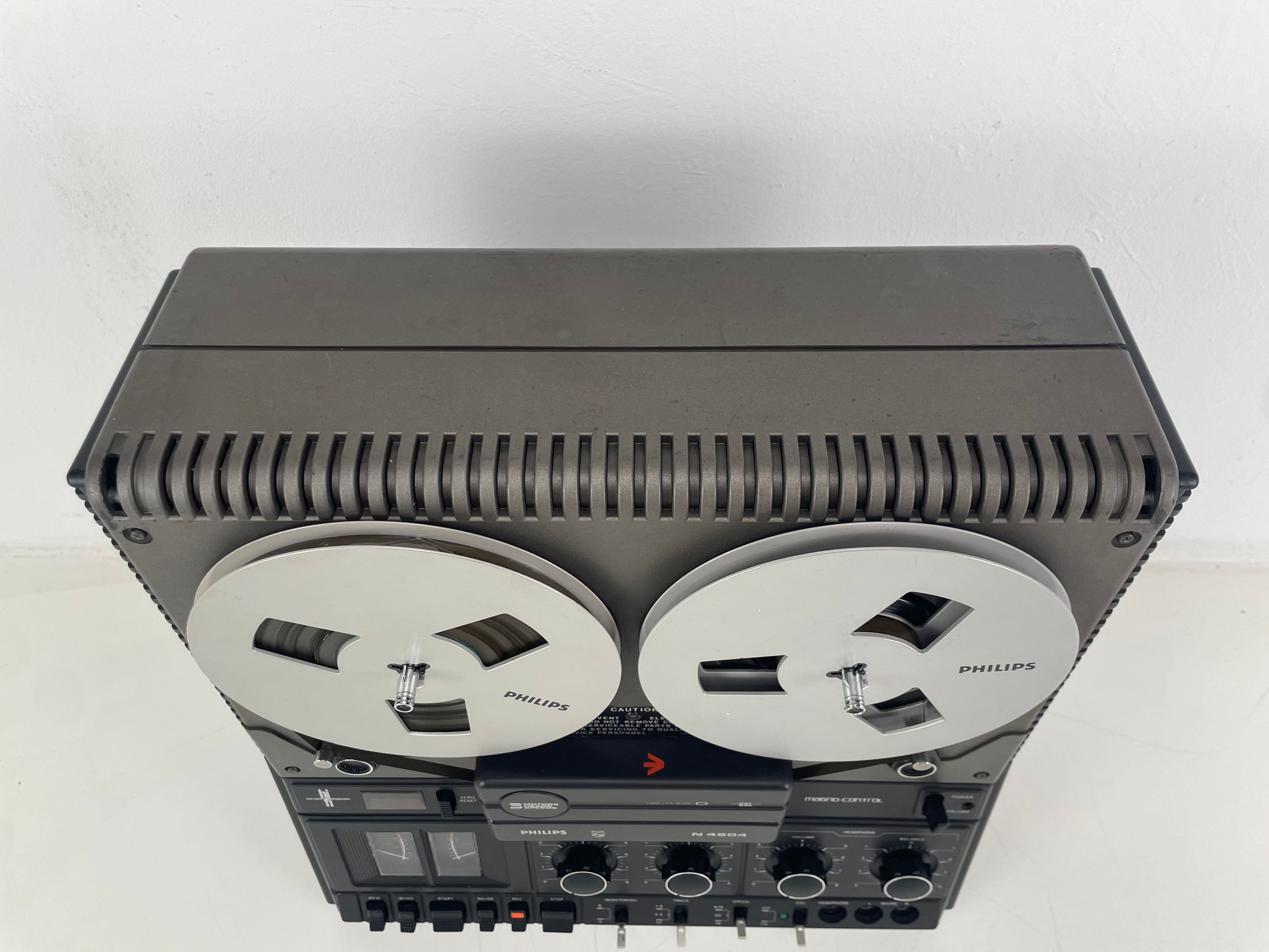 Philips - N4504 - 18CM Reel-to-Reel Deck - Serviced (New Belts)