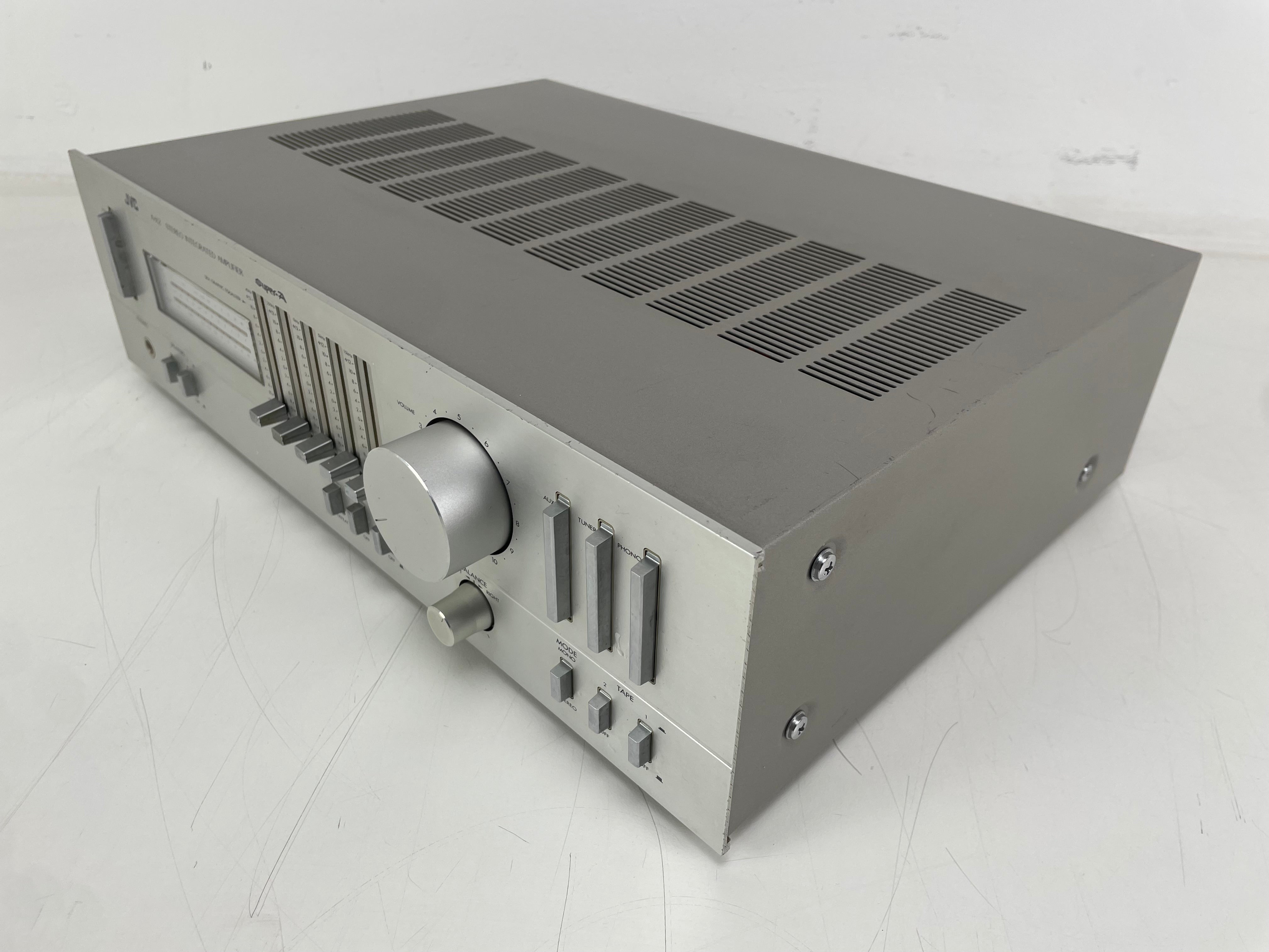 JVC - A-X2 - Stereo Integrated Amplifier - Super-A - Serviced (Caps Replaced/Repaired)