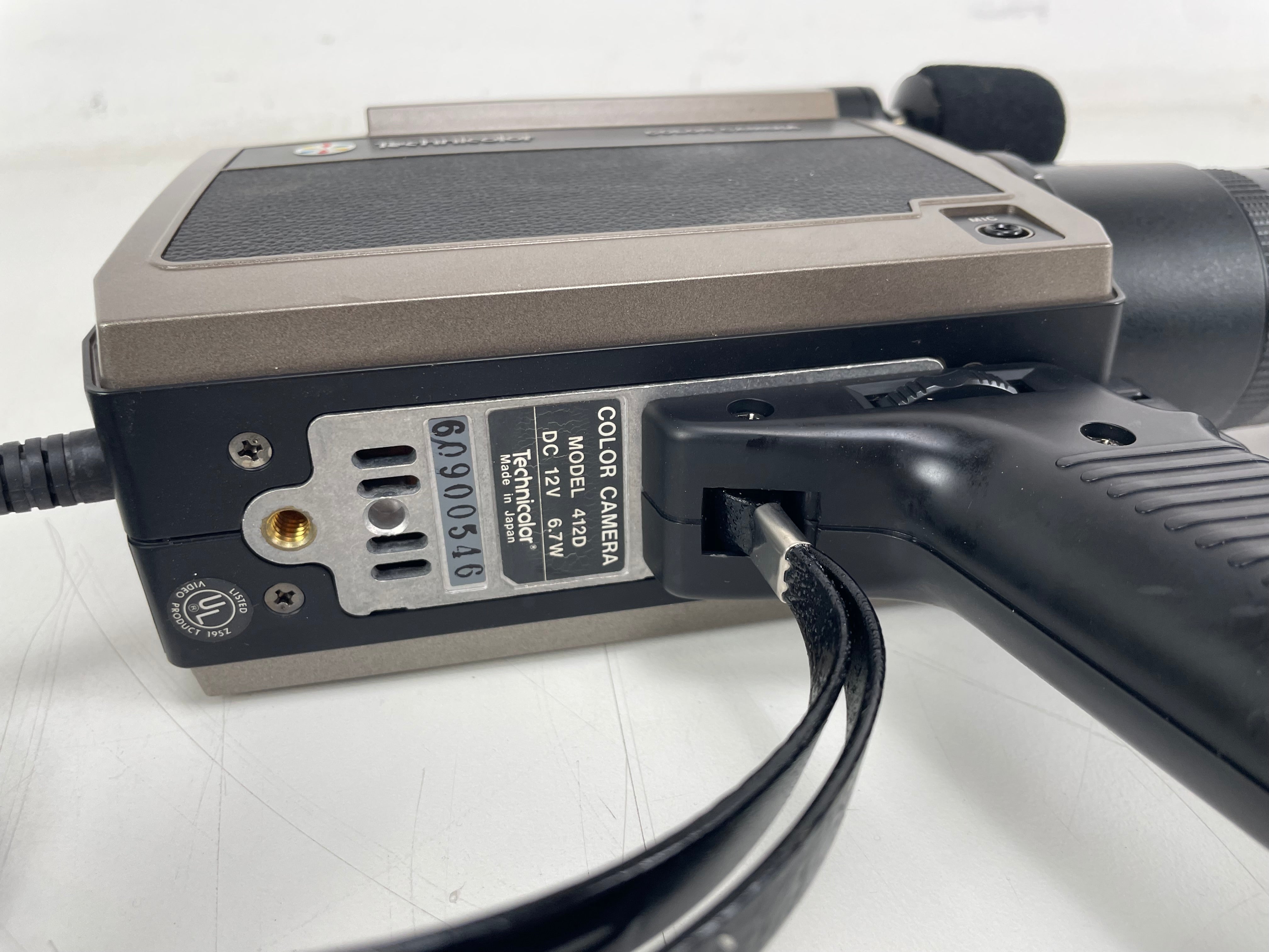 Technicolor - 412D - Color Camera - CRT Viewfinder - Untested