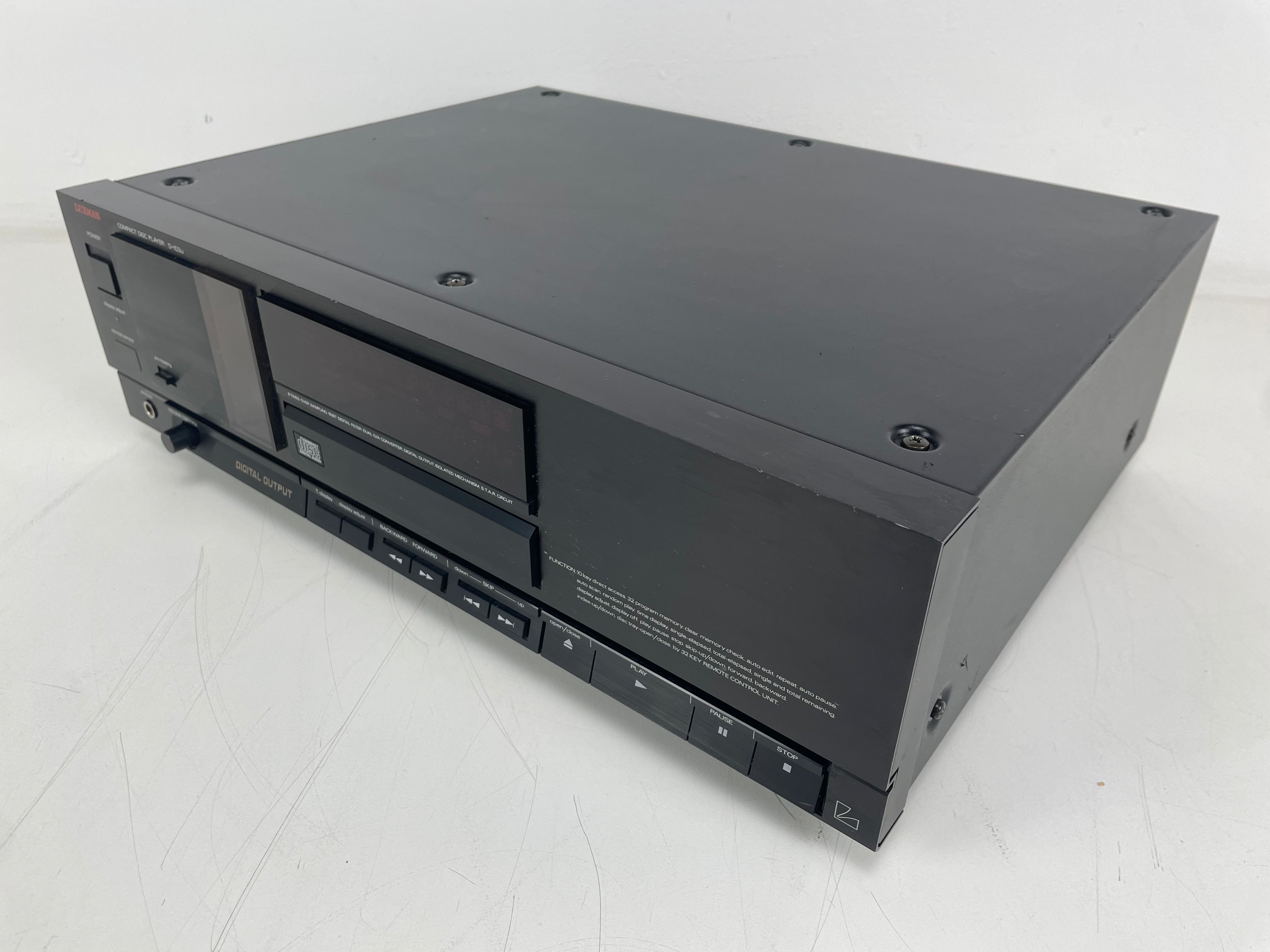 Luxman - D-103u - Compact Disc Player - Tube CD Player