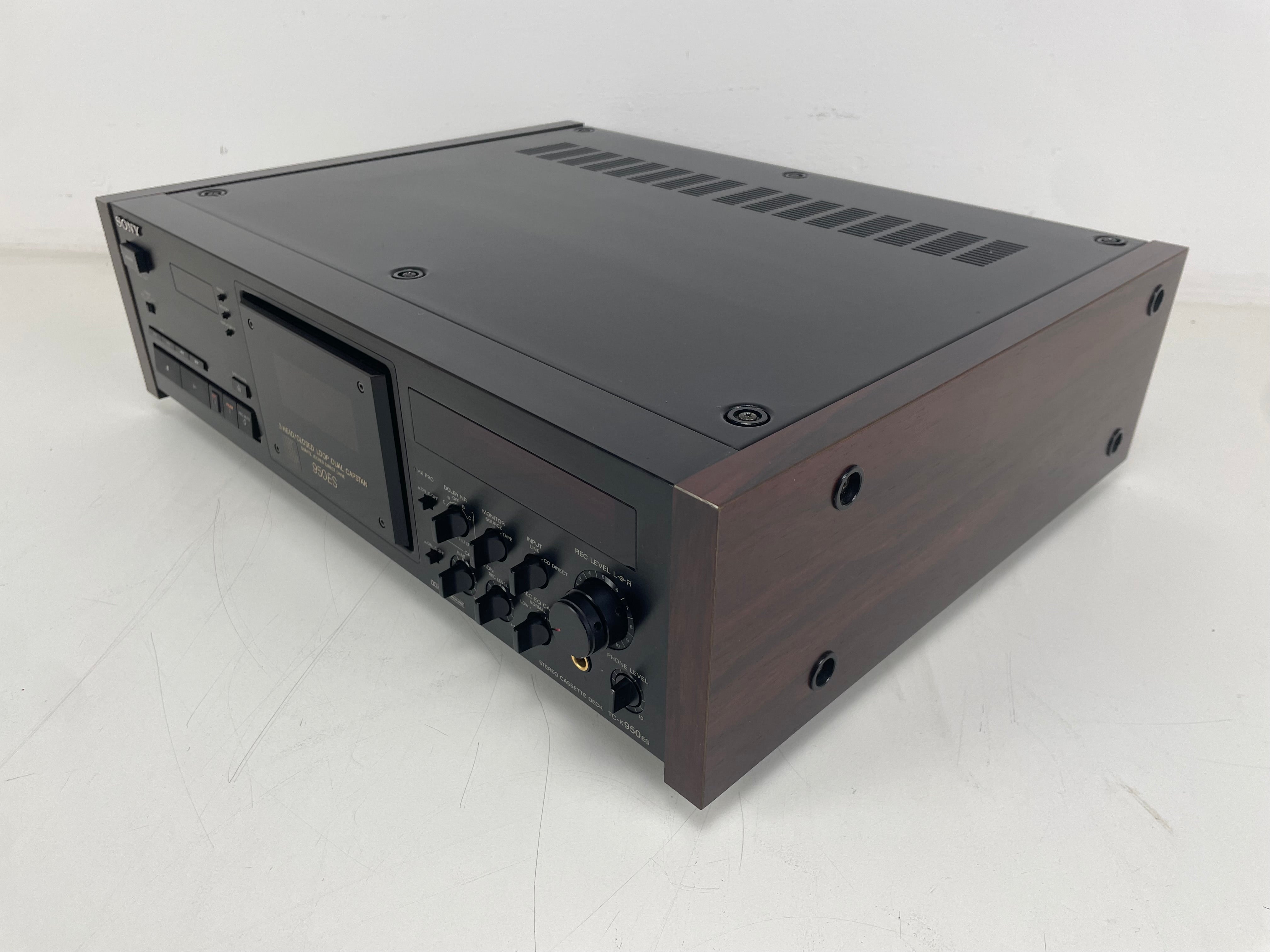 Sony - TC-K950ES - 3-Head - Stereo Cassette Deck - ES-Series - Serviced (Repaired)