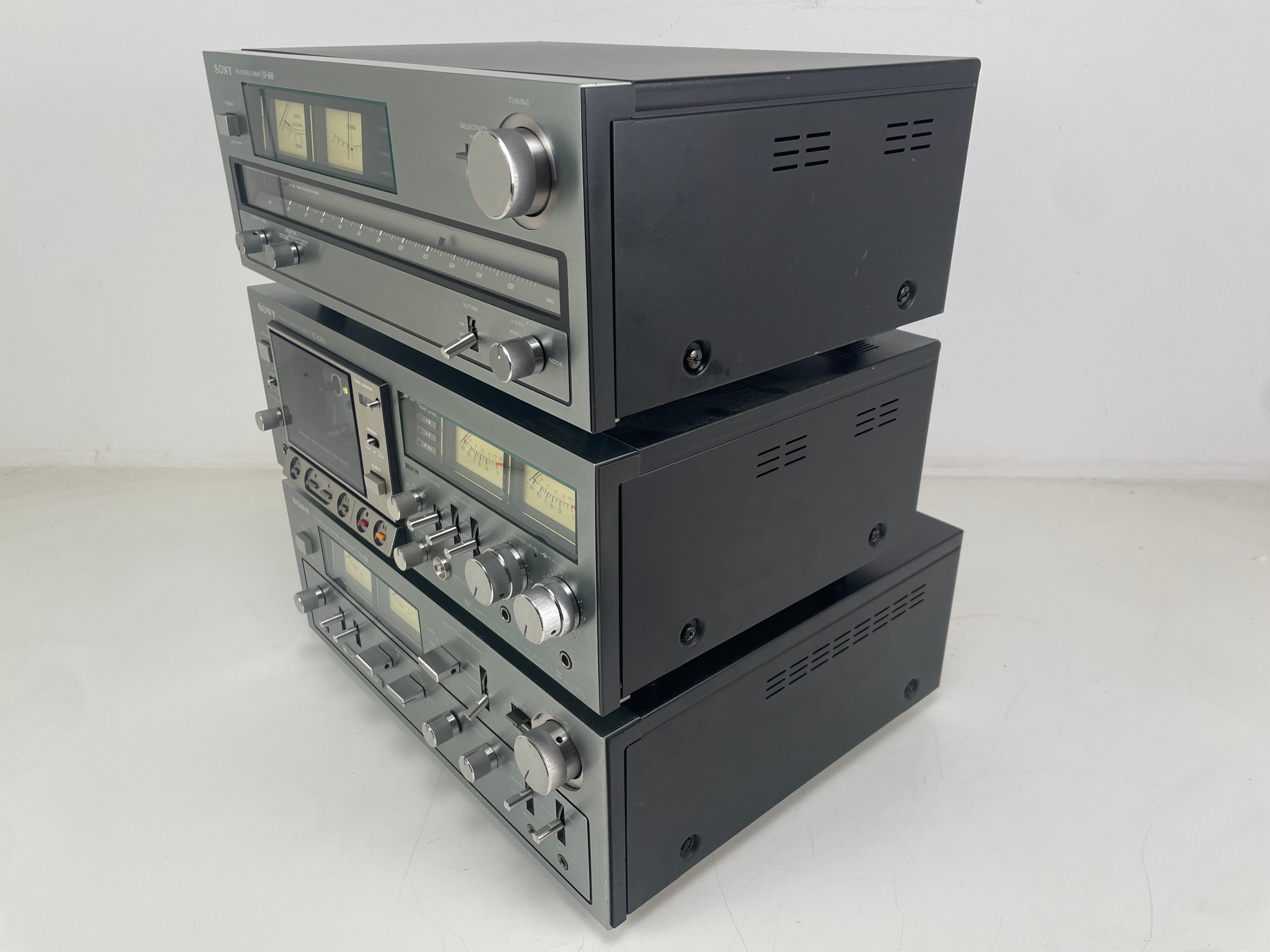 Sony - ST-A6B/TC-K7B 2/TA-F6B - Amplifier/Tuner/Tape Deck - Serviced (New Belts/Recapped)