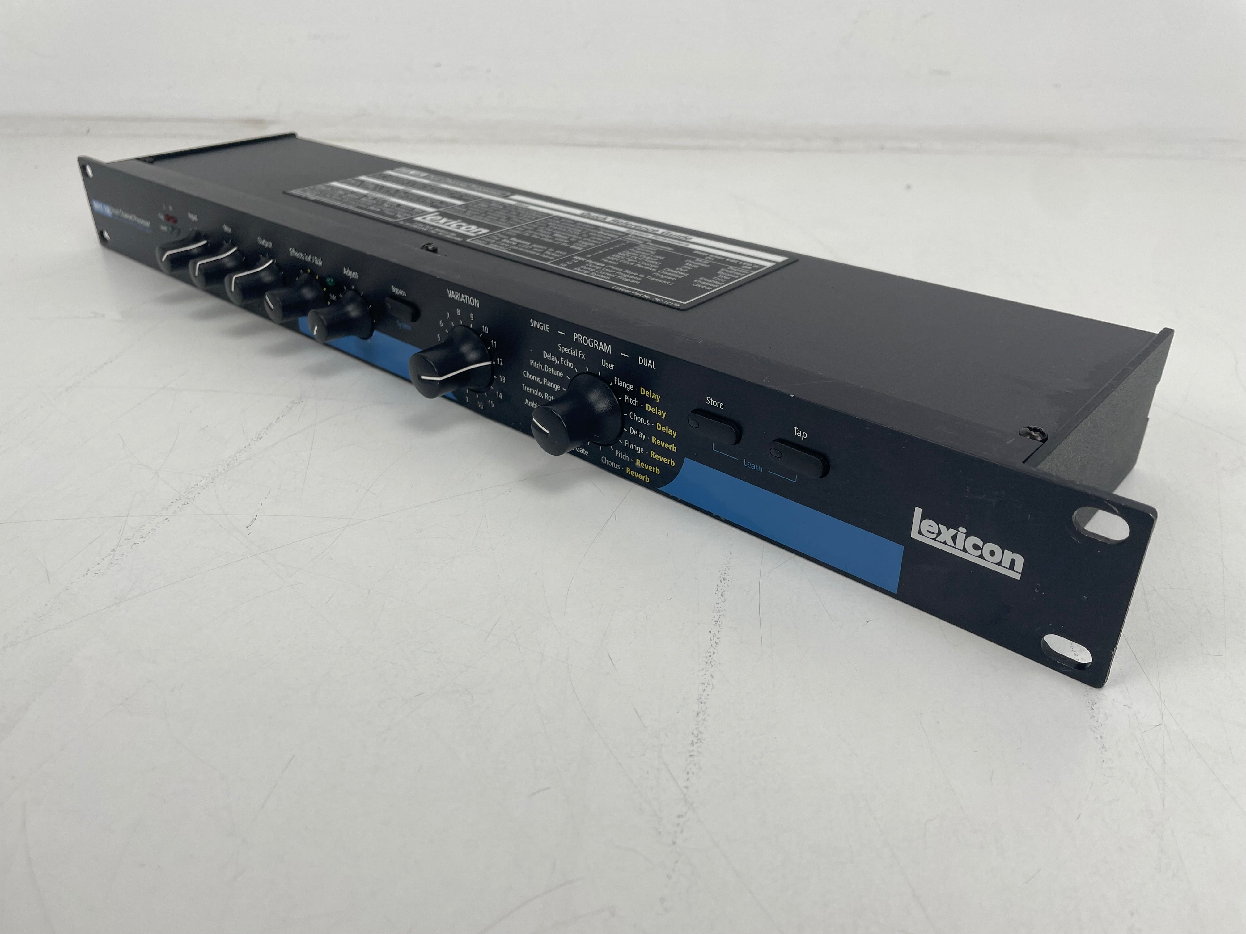 Lexicon MPX100 Effectprocessor – Zoals hij is