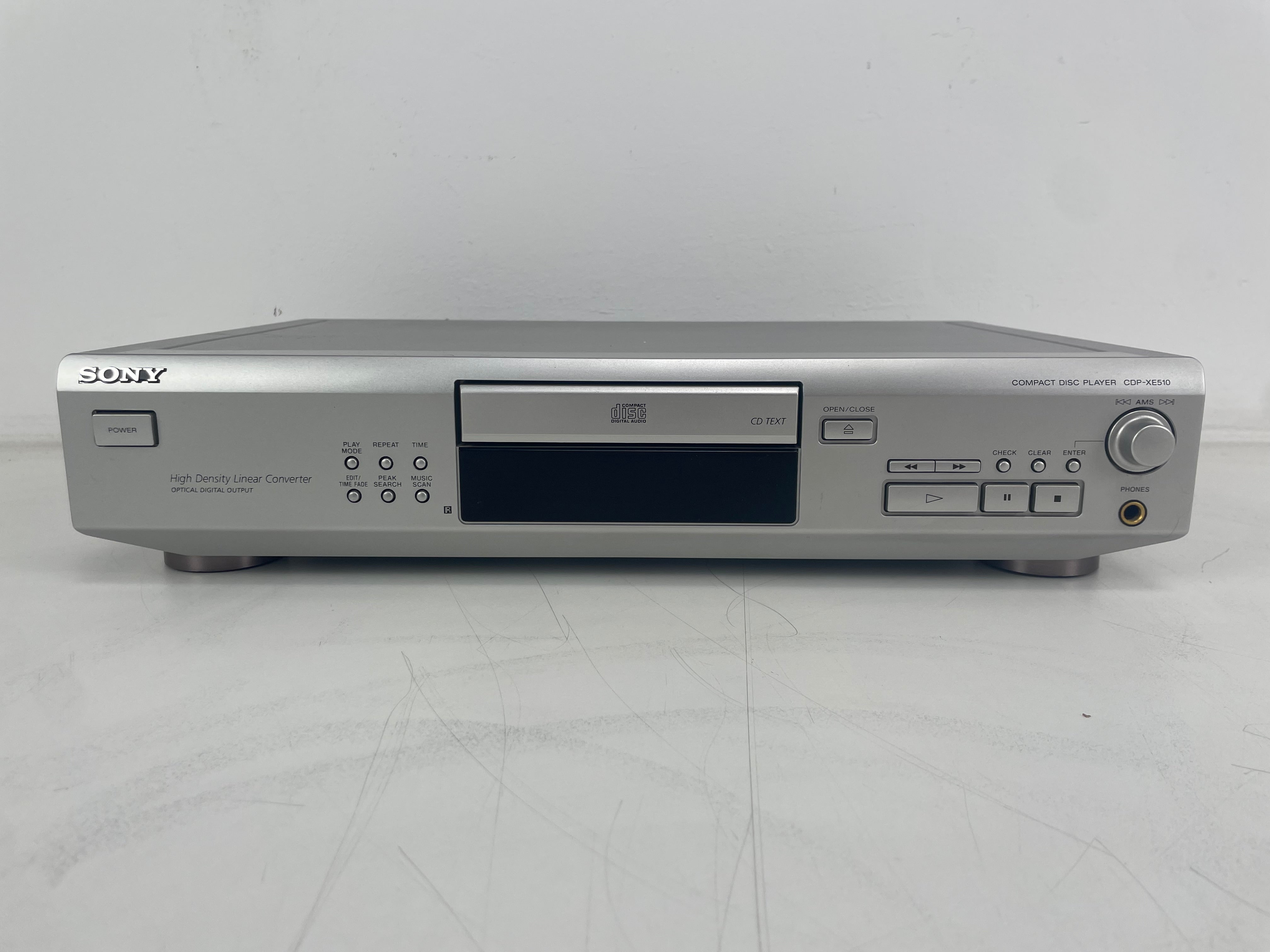 Sony - CDP-XE510 - CD-Player - Inc. Remote