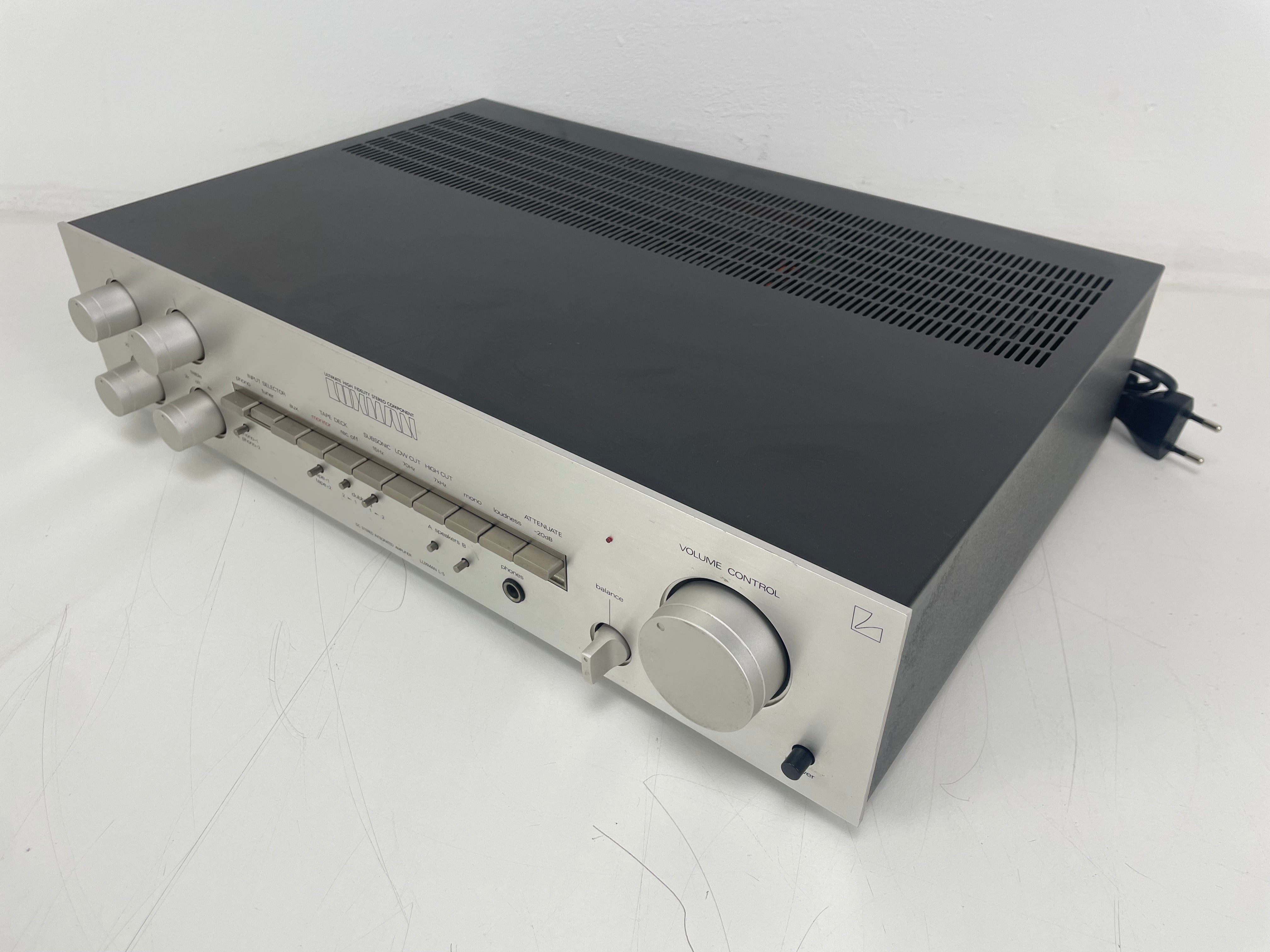 Luxman - L-5 - Stereo Integrated Amplifier - Inc. Measuring rapport