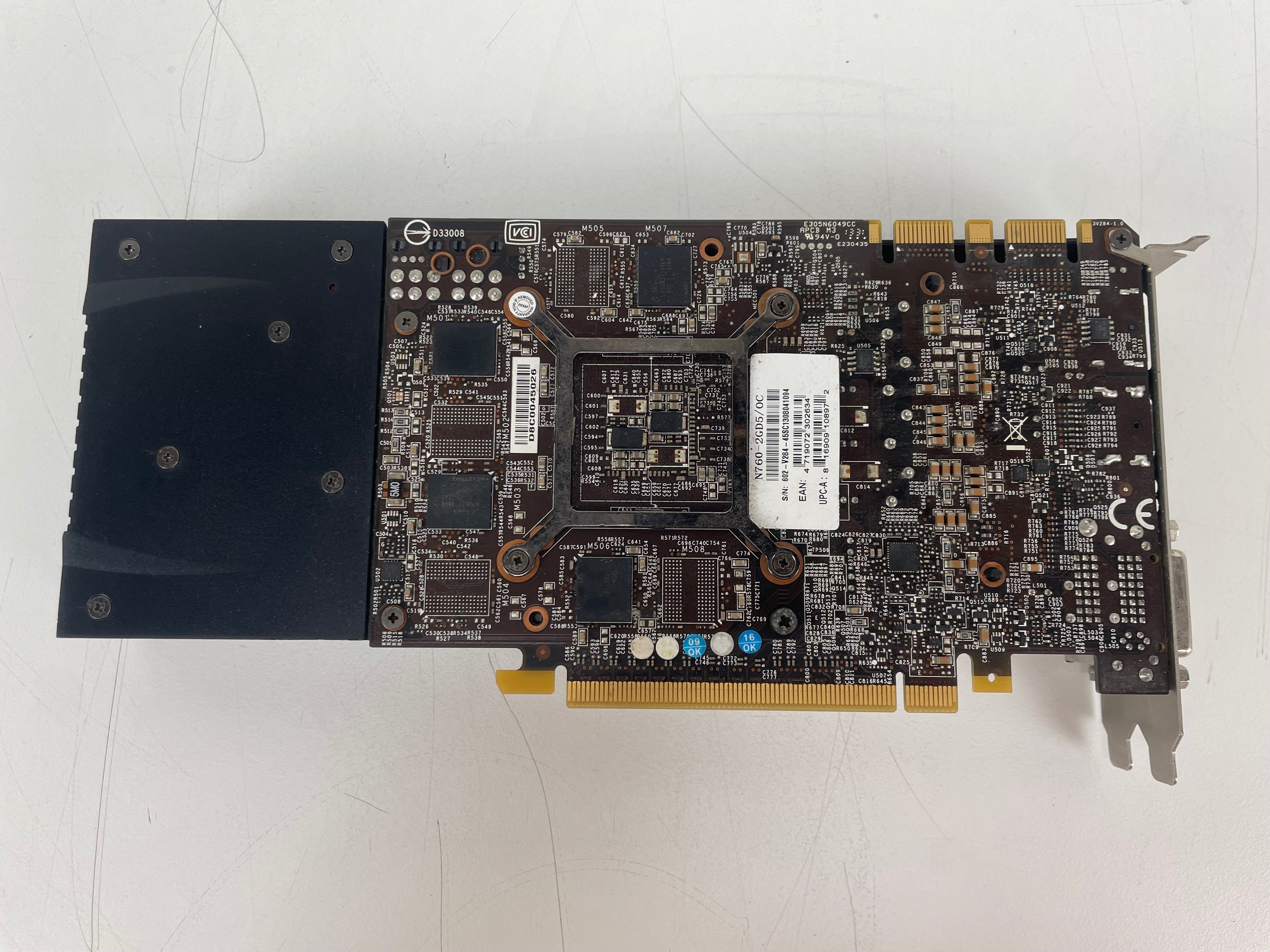 MSI - NVIDIA GeForce GTX 760 - Grafische kaart - Online zoals hij is