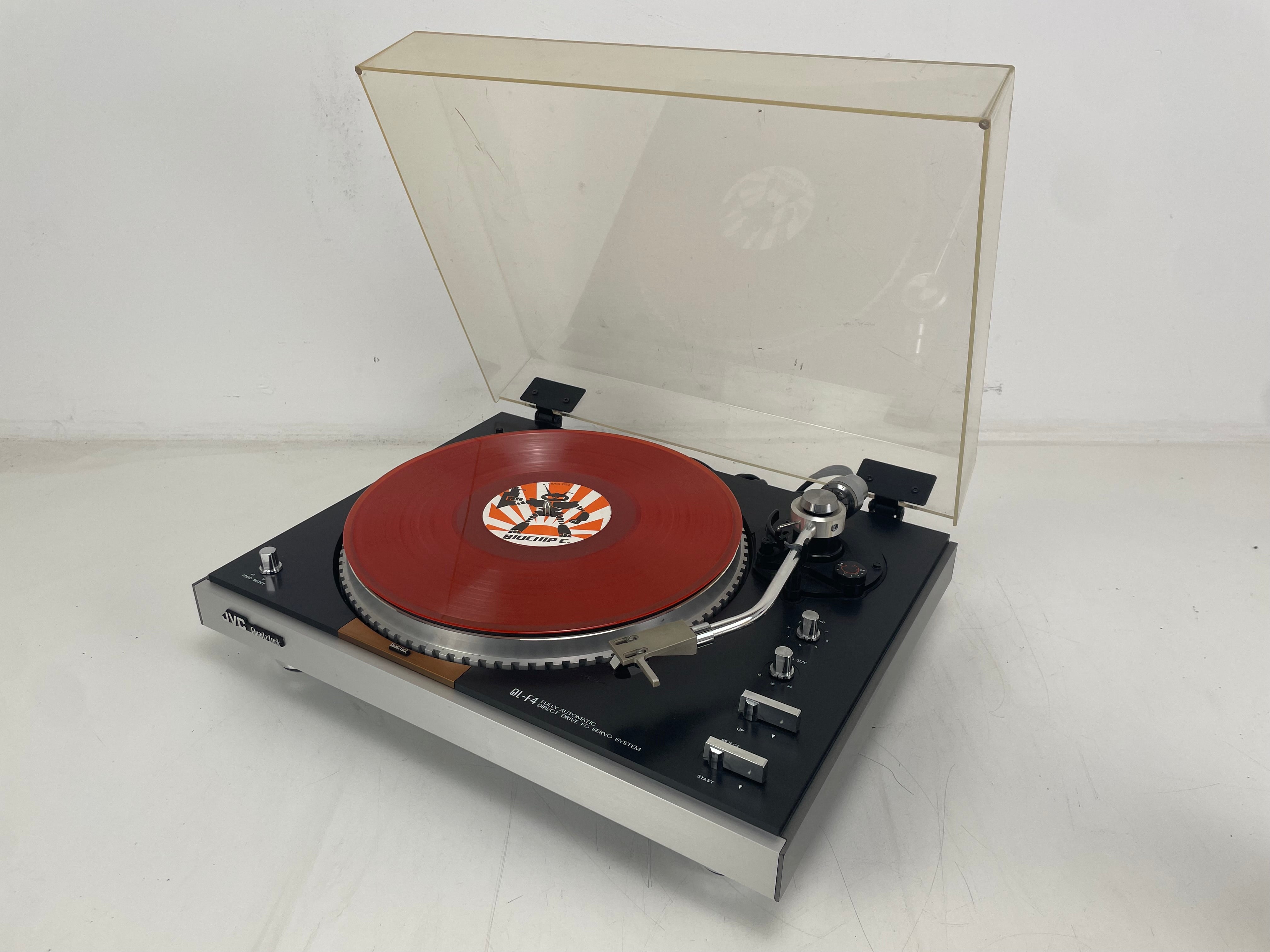 JVC - QL-F4 - Fully Automatic Turntable - Pioneer PC-110 - Serviced (Replacement)