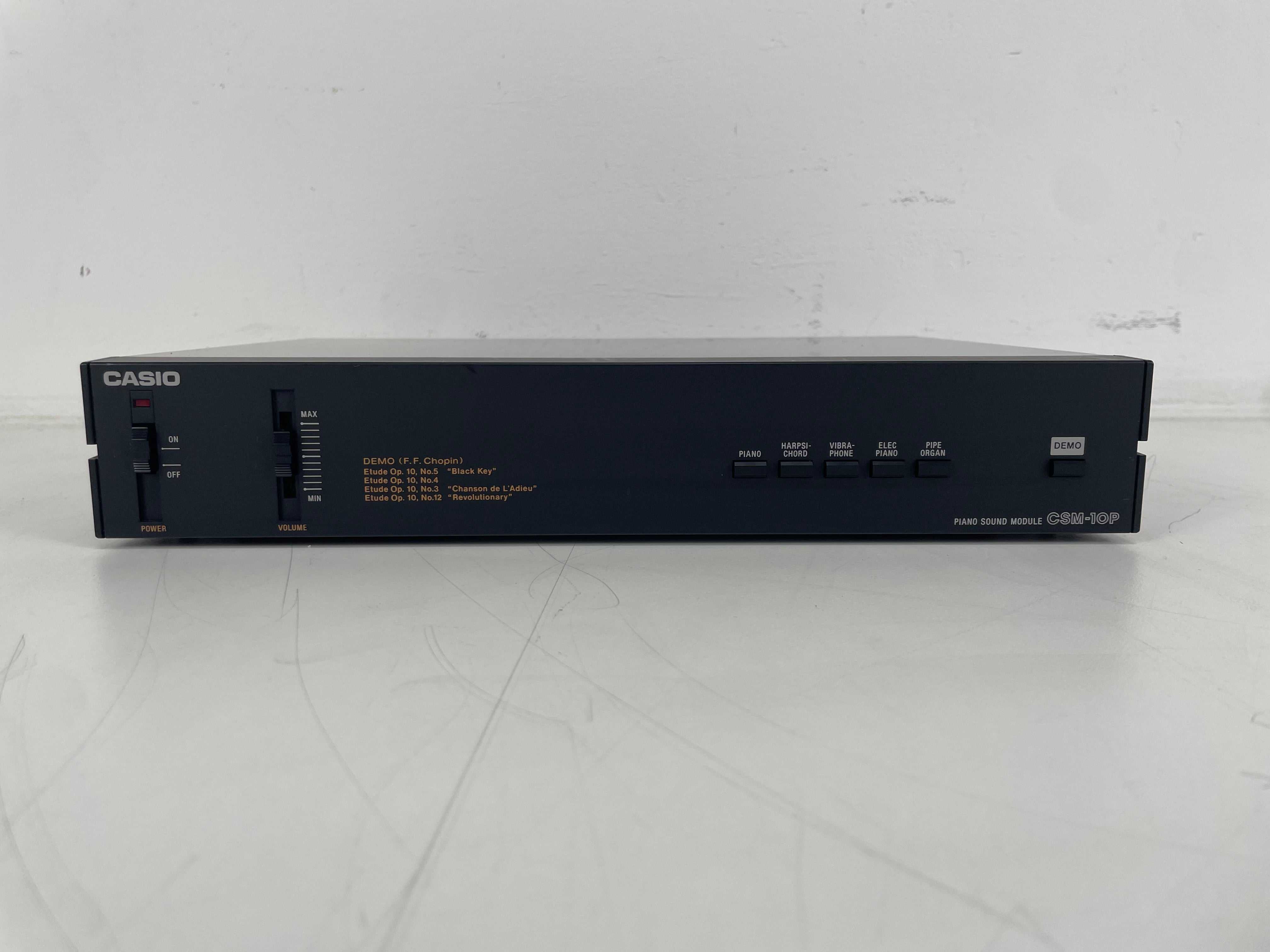 Casio - CSM-10P - Piano Sound Module - Inc. Adapter - Untested