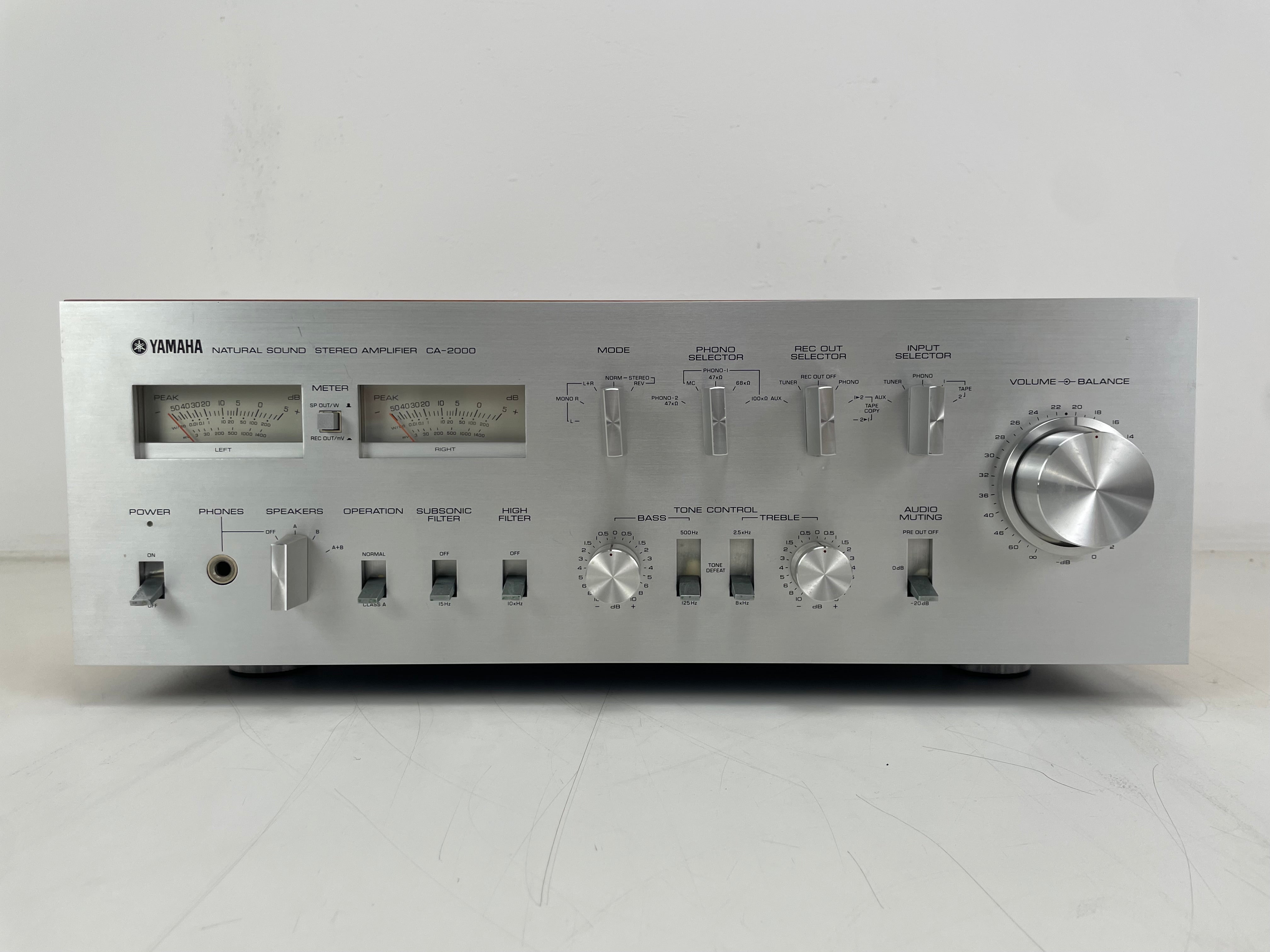 Yamaha - CA2000 - Integrated Stereo Amplifier - 100V - Serviced (Recapped/Repaired)