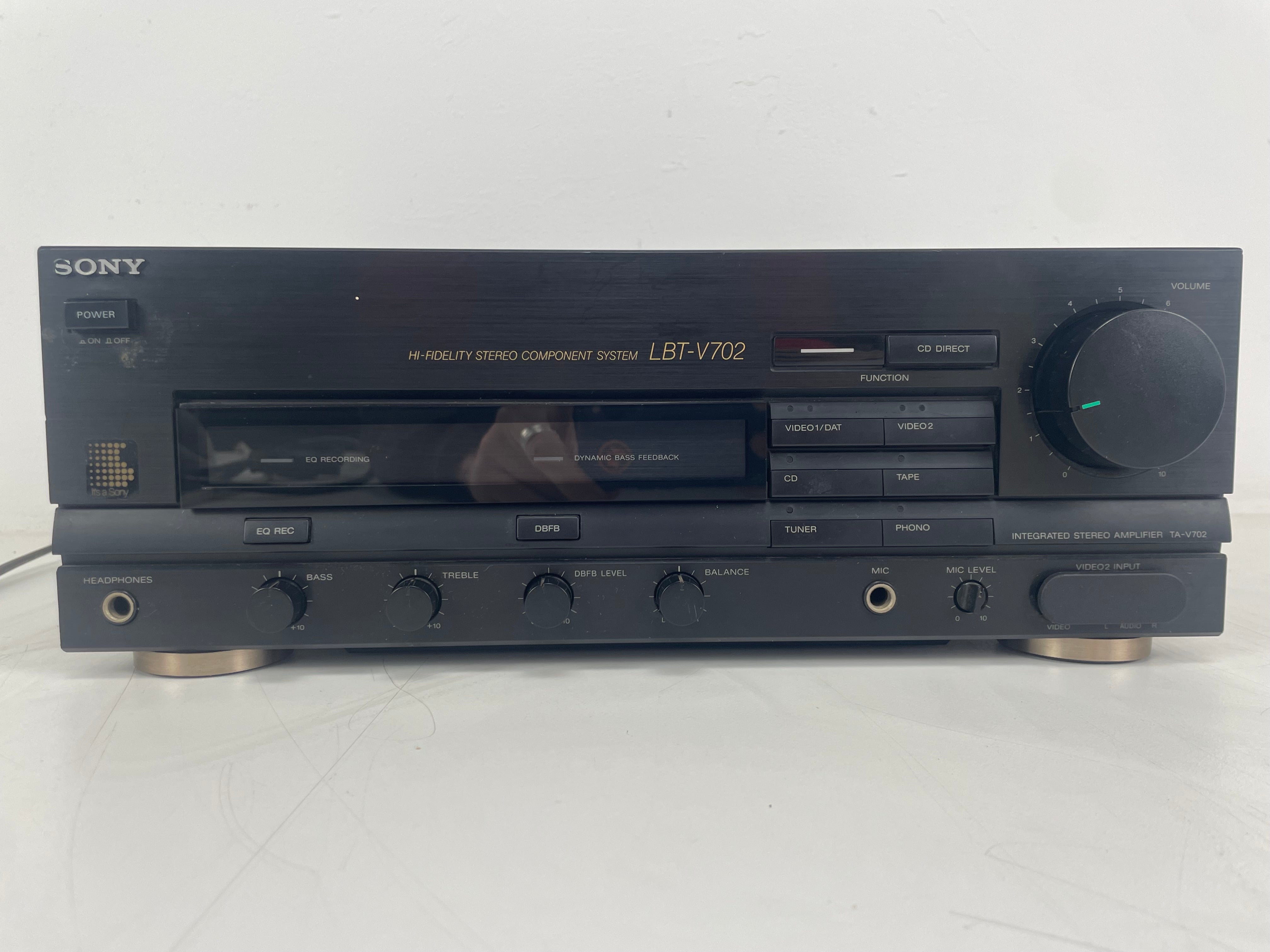 Sony - LBT-V702 - Integrated Stereo Amplifier