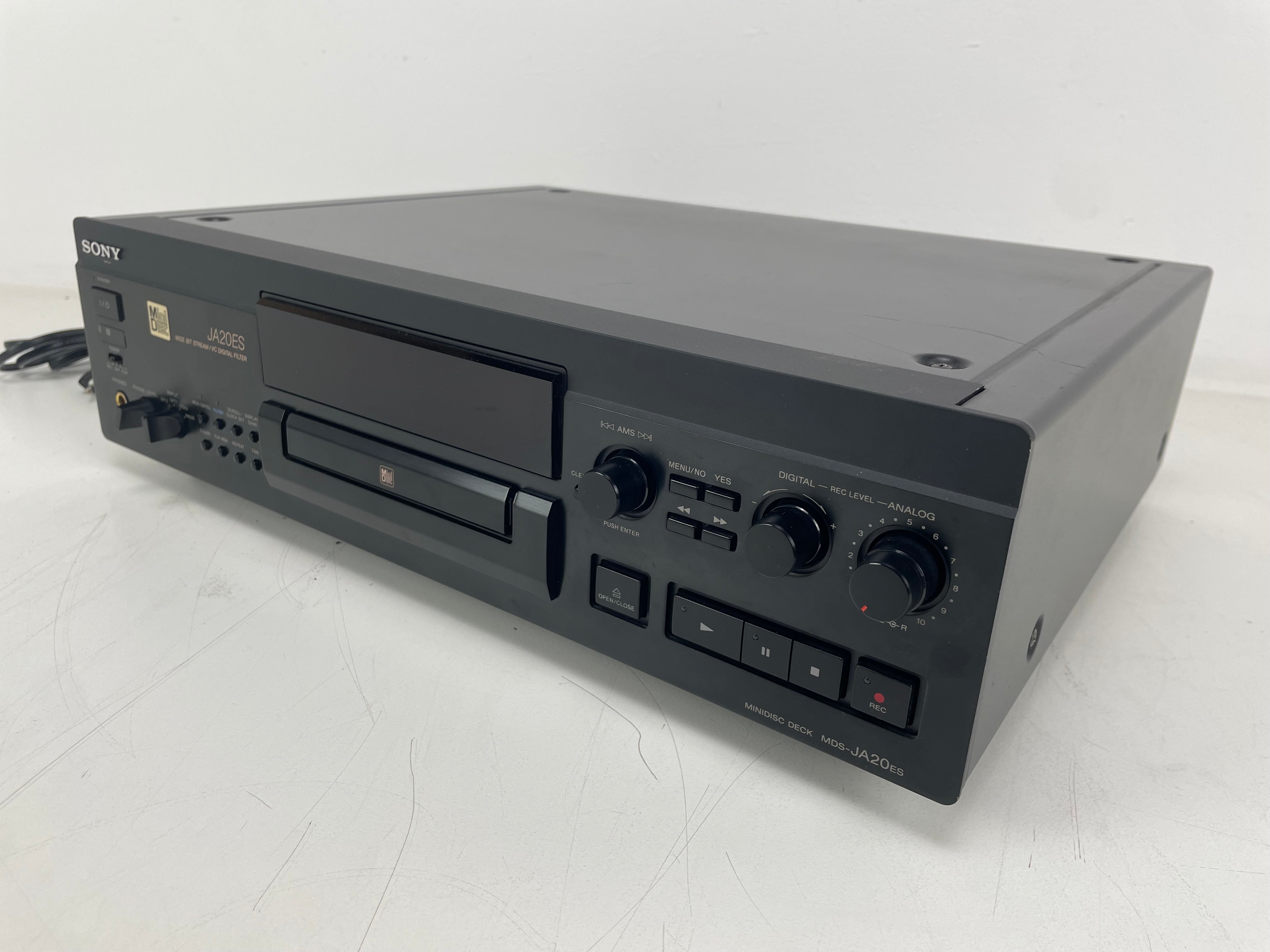 Sony - MDS-JA20ES - MiniDisc Deck - ES-Series