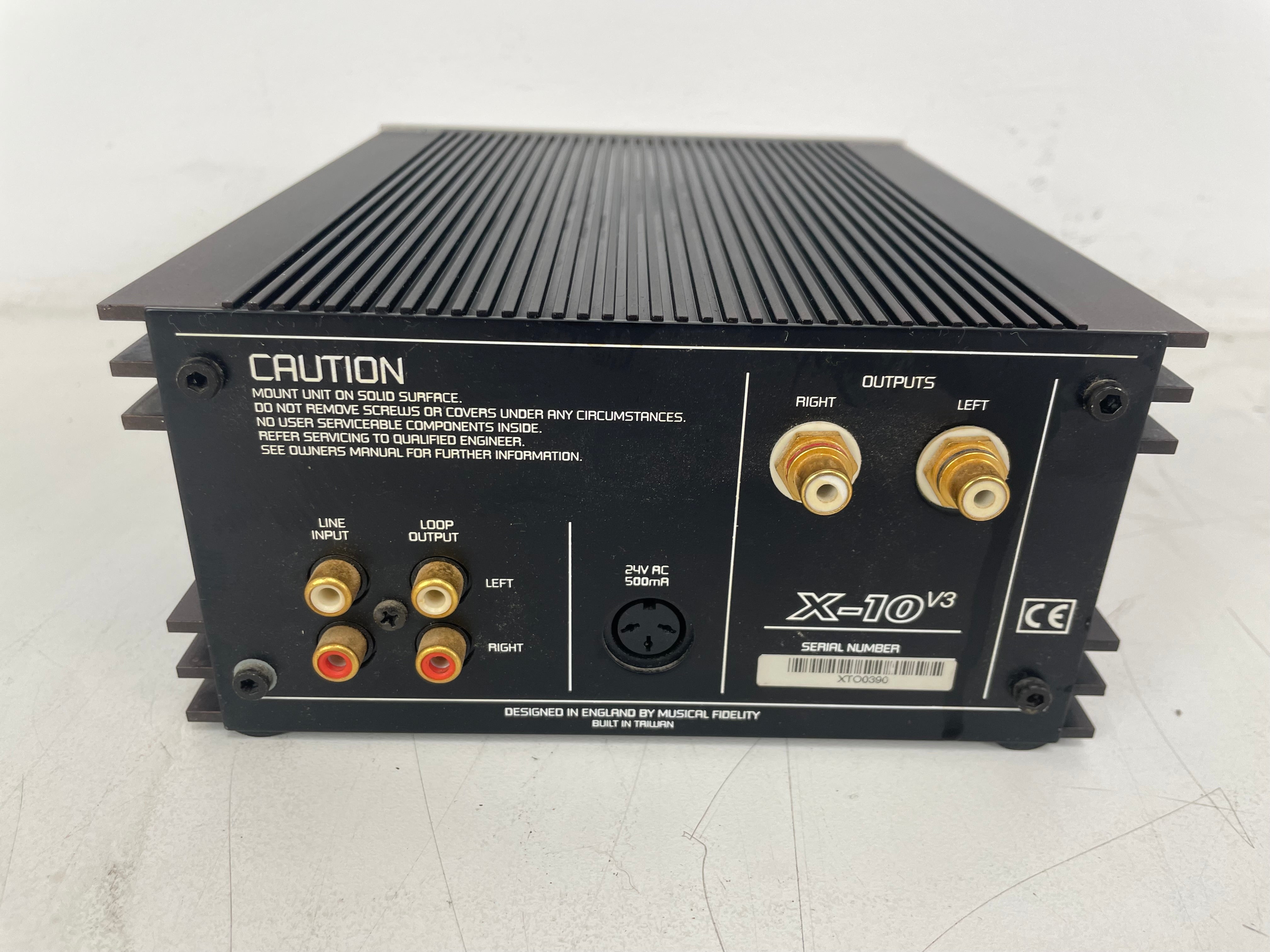 Musical Fidelity - X-10 V3 - Tube Buffer - As Is