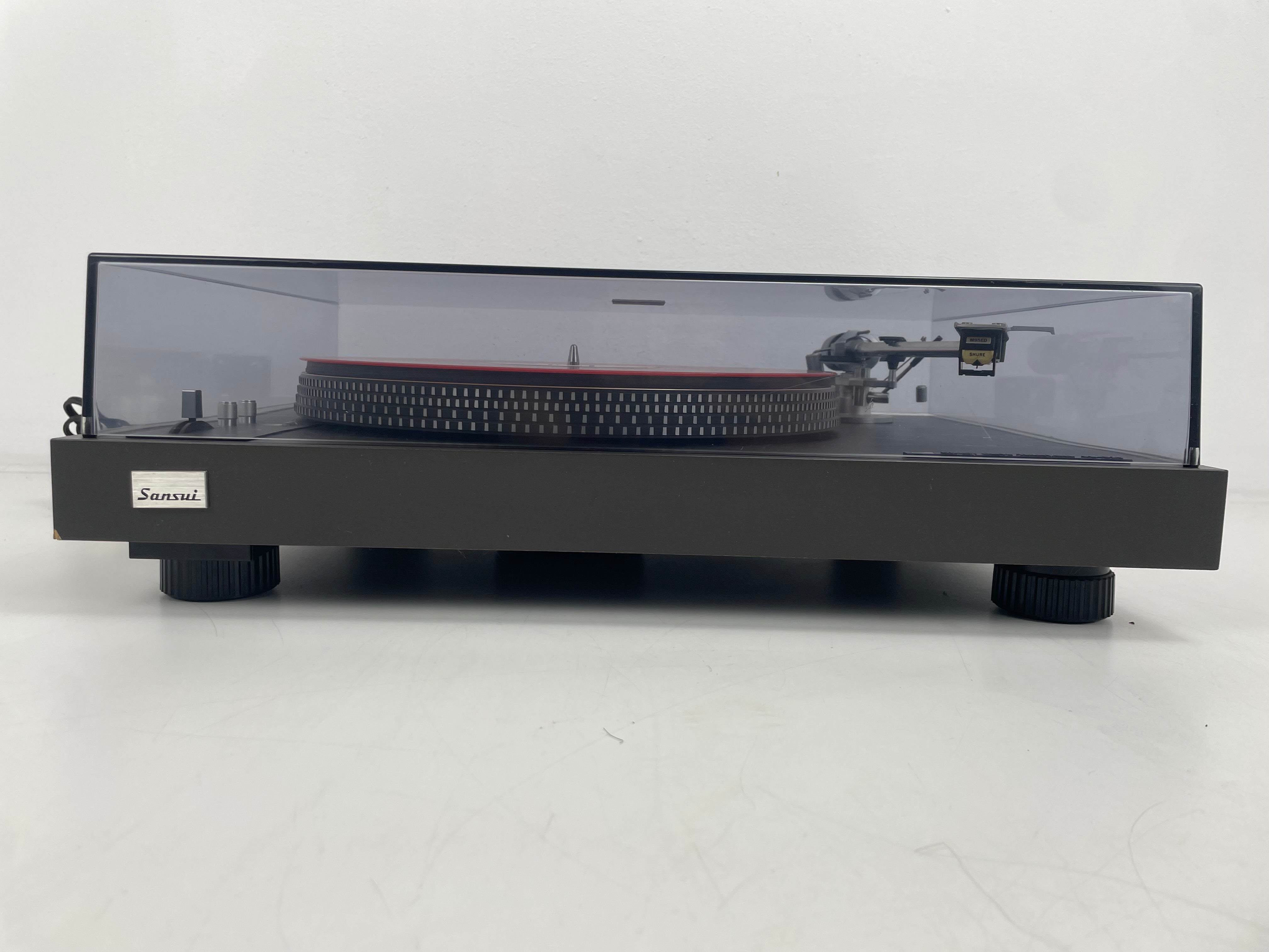 Sansui - SR-525 - Direct Drive Turntable - Shure M95ED Stylus