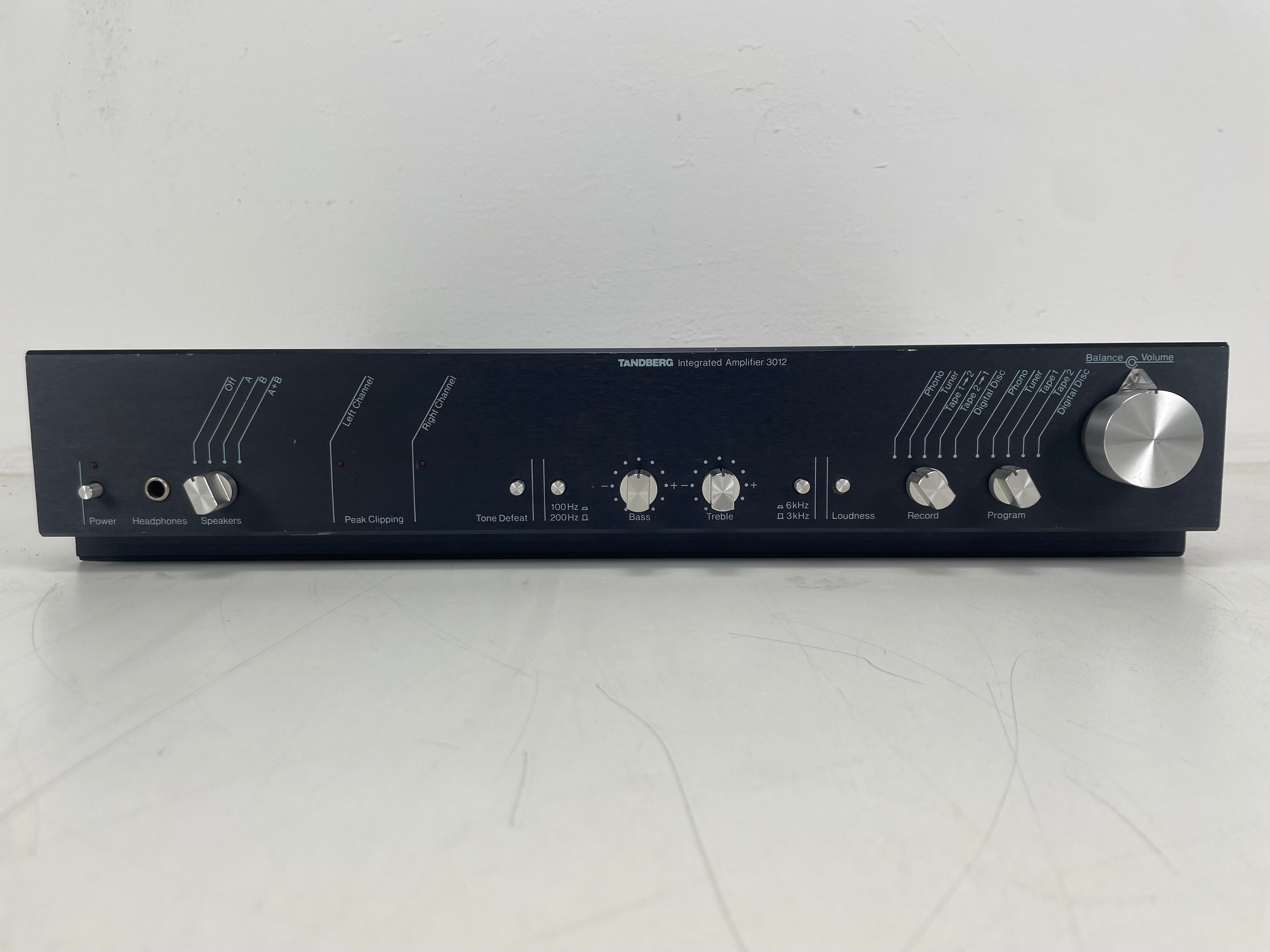 Tandberg - TIA 3012 - Integrated Amplifier - With Power Cable