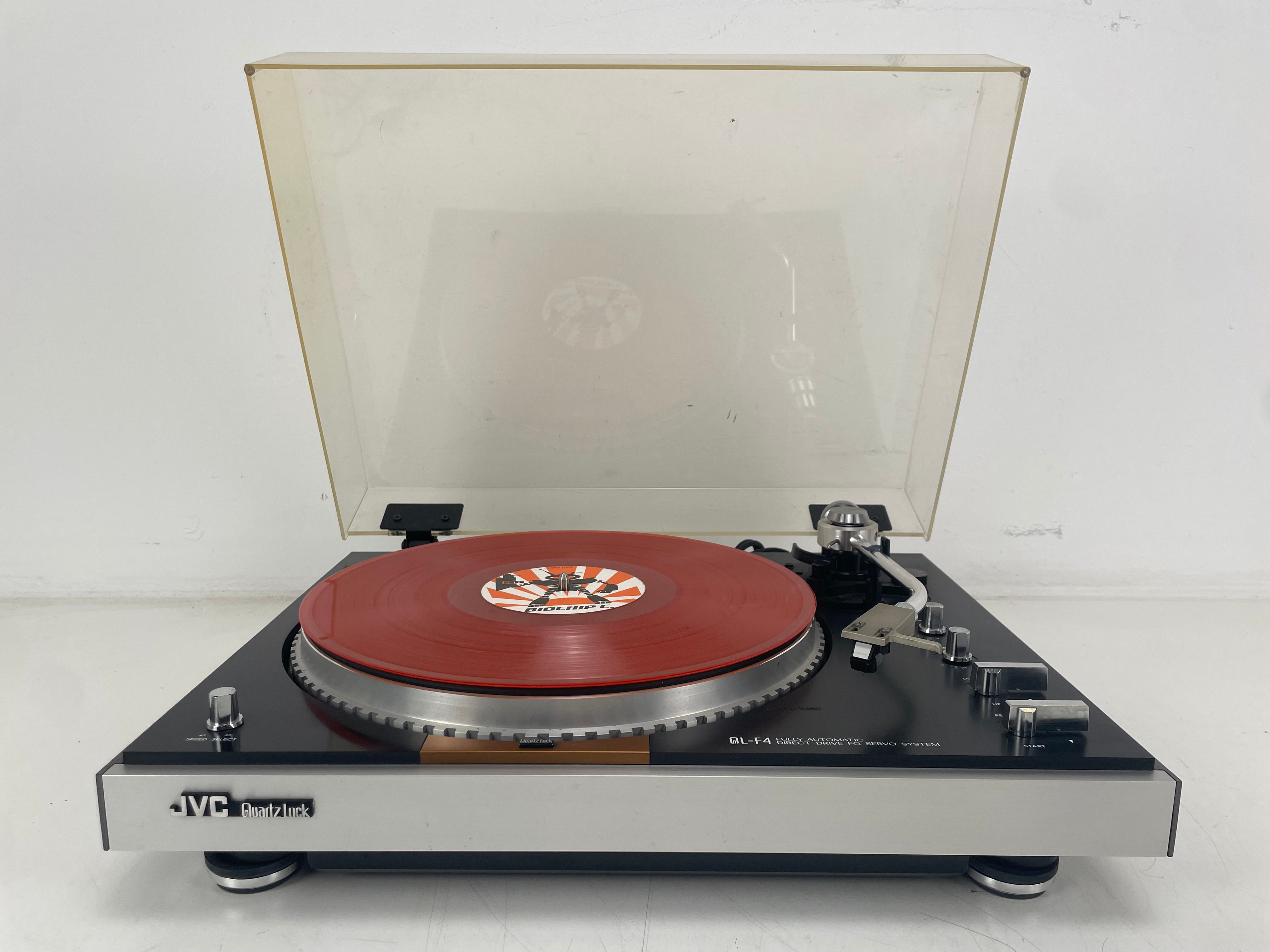 JVC - QL-F4 - Fully Automatic Turntable - Pioneer PC-110 - Serviced (Replacement)