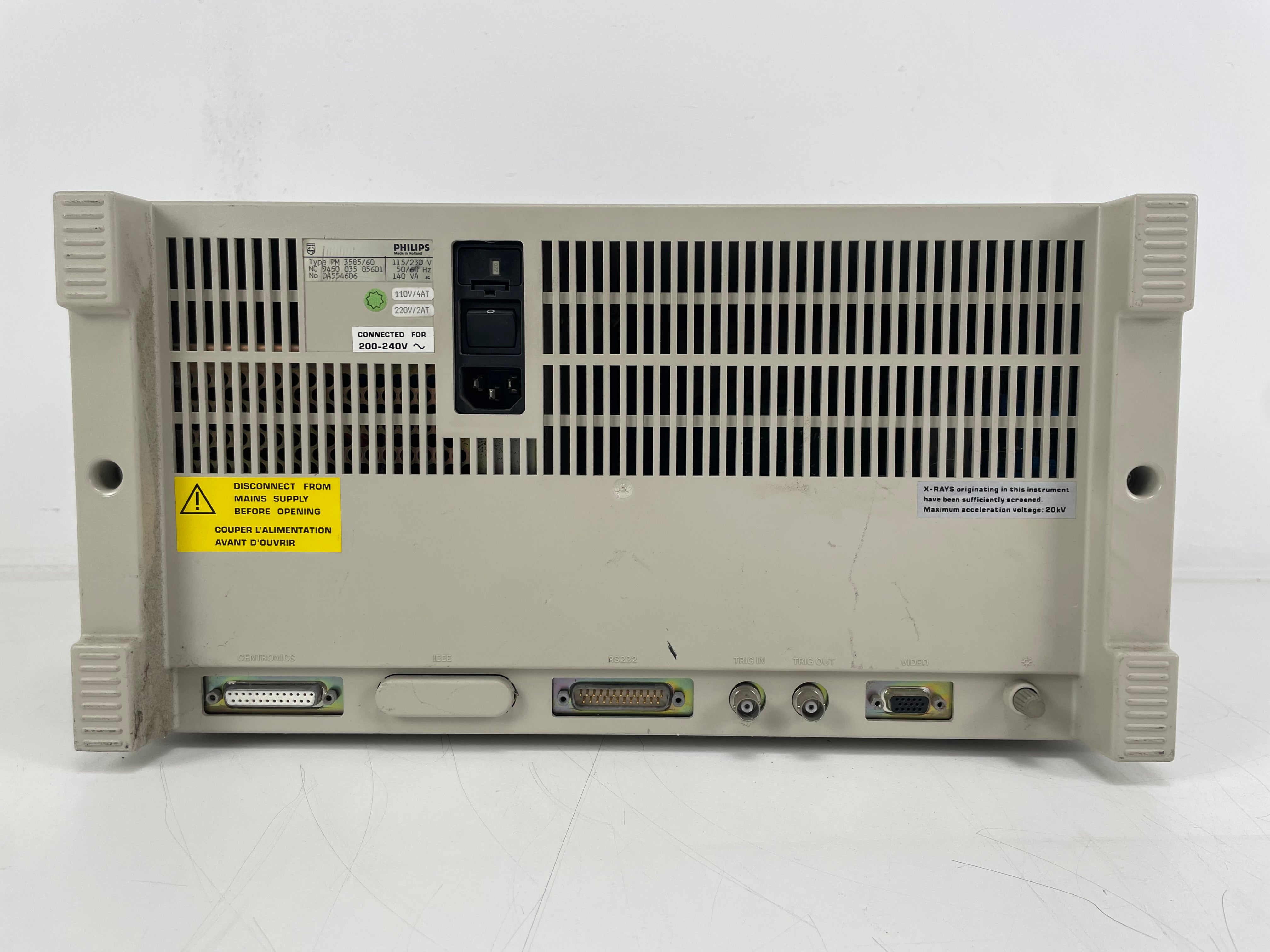 Philips - PM3595 - Logic Analyzer - 200 MHz - Untested