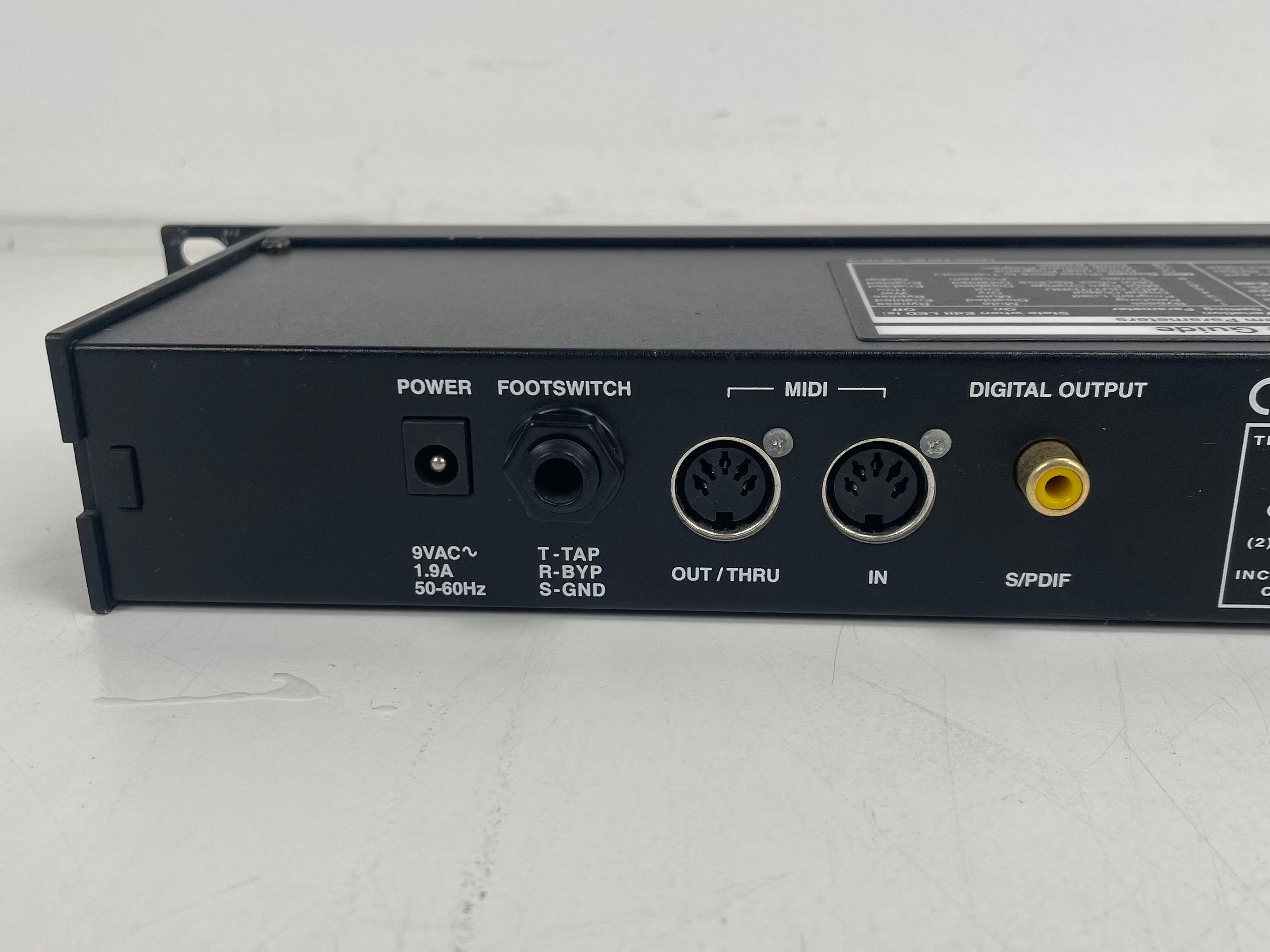 Lexicon MPX100 Effectprocessor – Zoals hij is