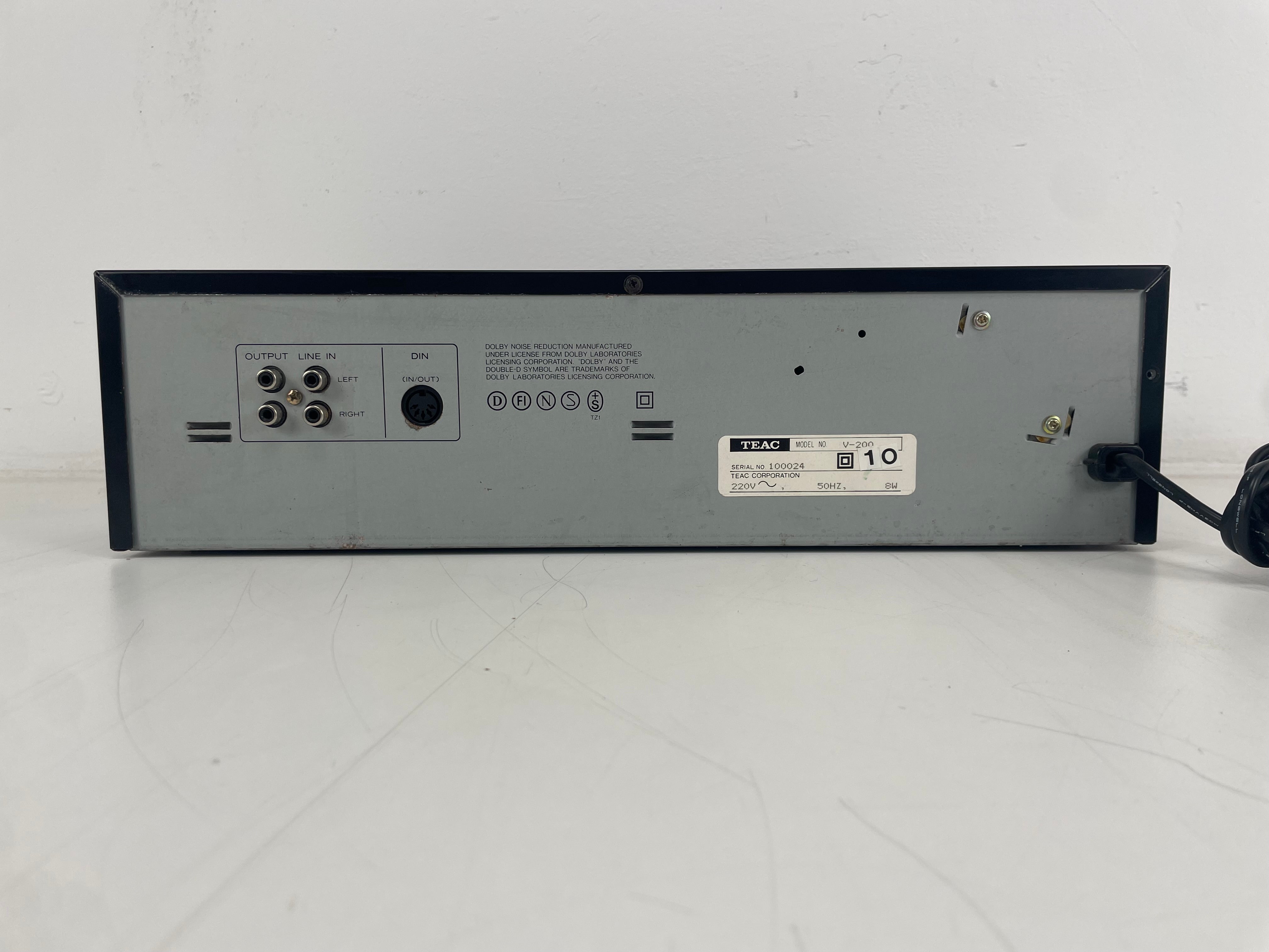 TEAC - V-200 - Stereo Cassette Deck - Serviced (New Belts/Repaired)