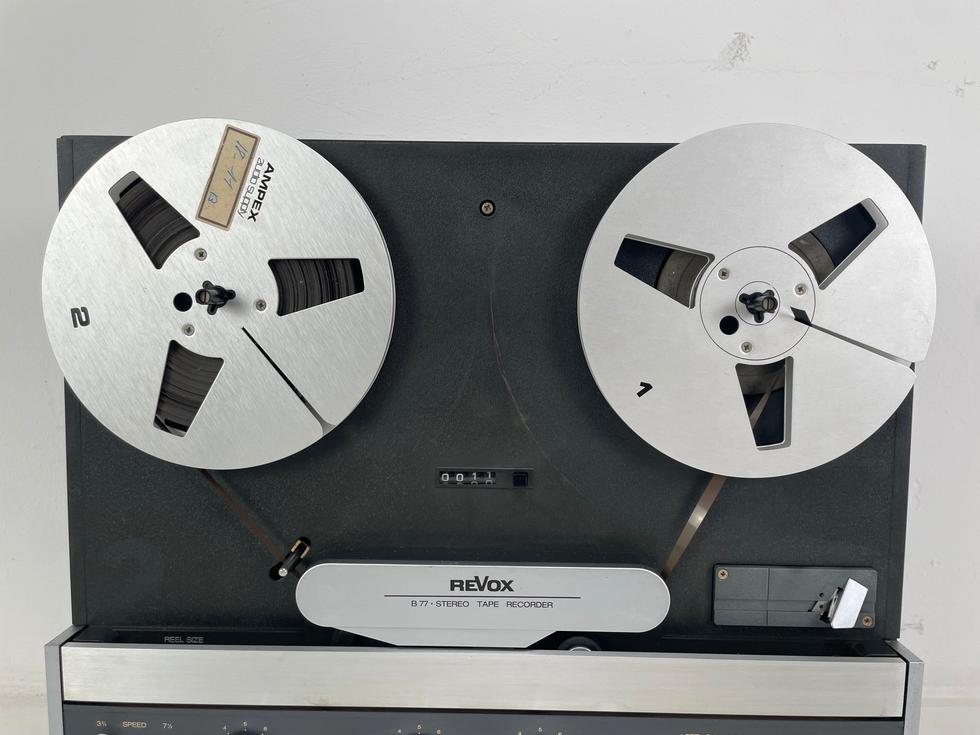 Revox - B77 MK 2 - 4-Track - Stereo Tape Recorder - Serviced (New Belts/Recapped)