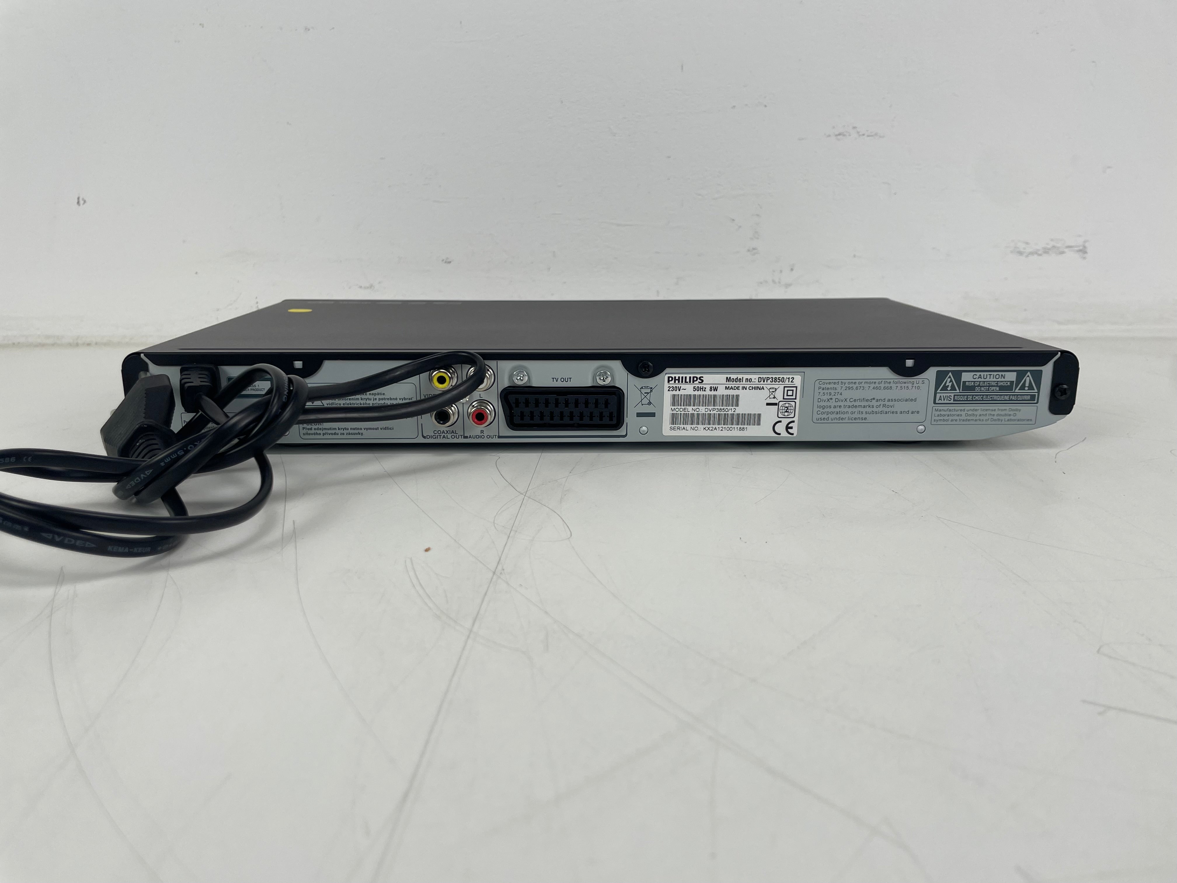 Philips - DVP3850/12 - DVD-Player - Inc. Remote/Original Box