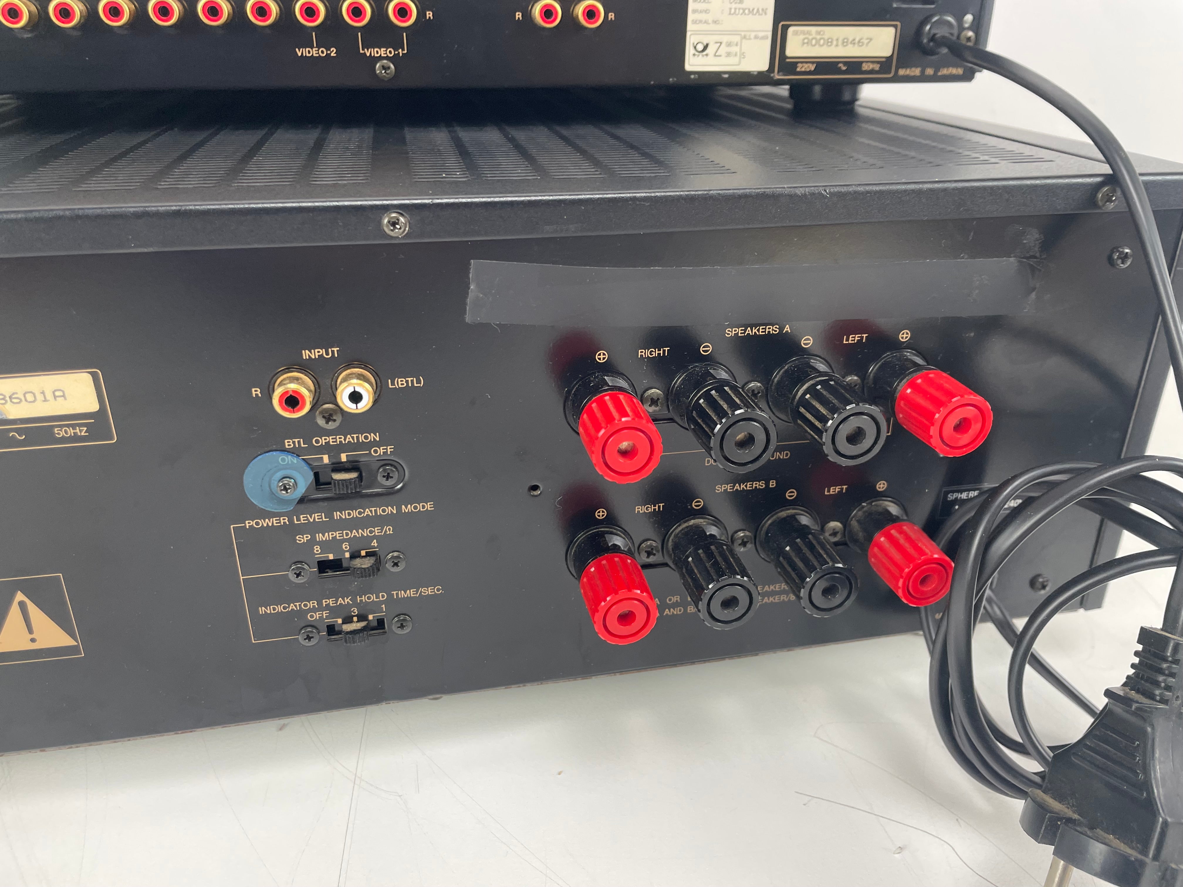 Luxman - M-03B & C-03B - Pre/Power-amp Set