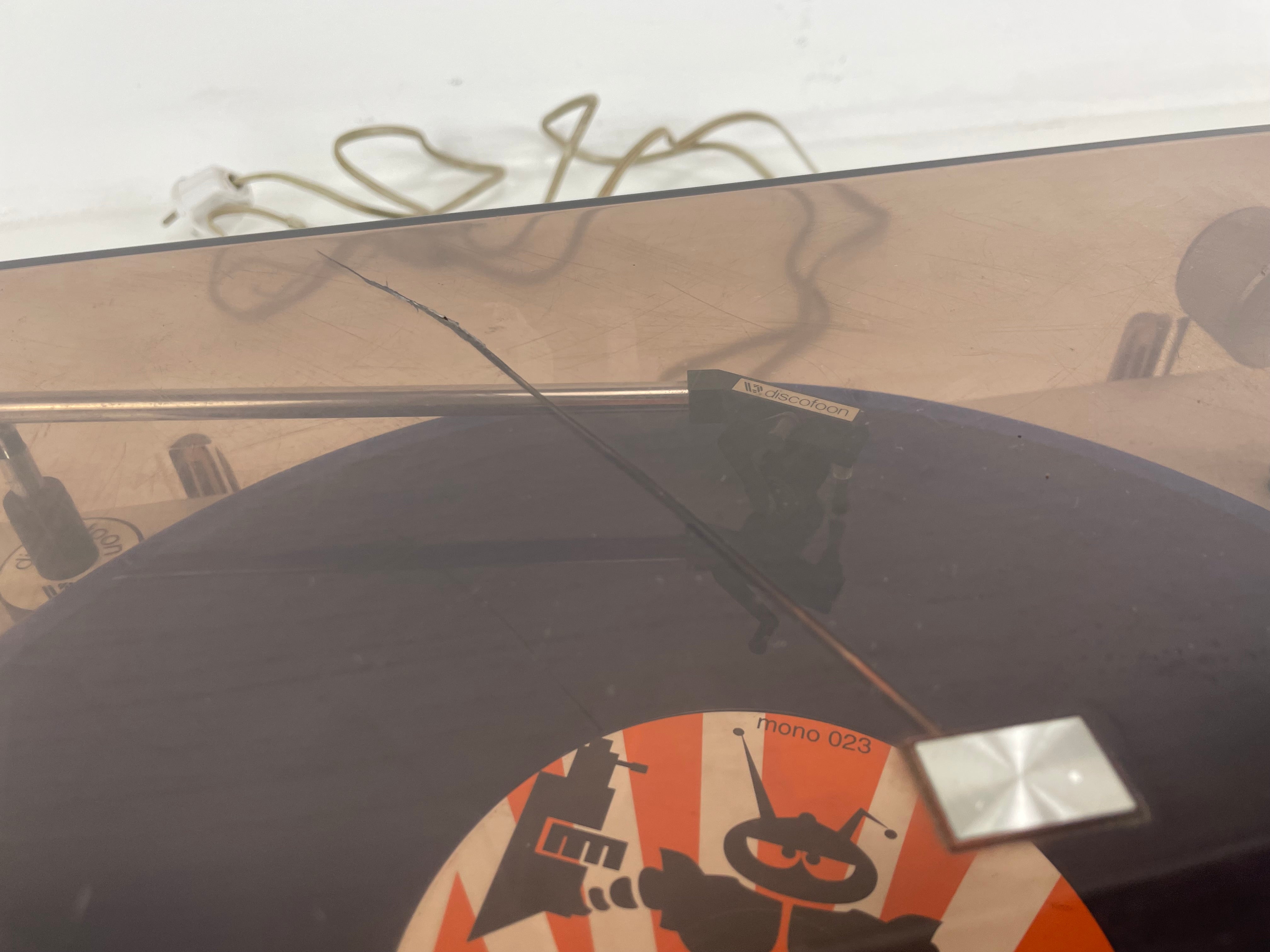 Philips - 212 Turntable - Belt-Drive + Discofoon Brush