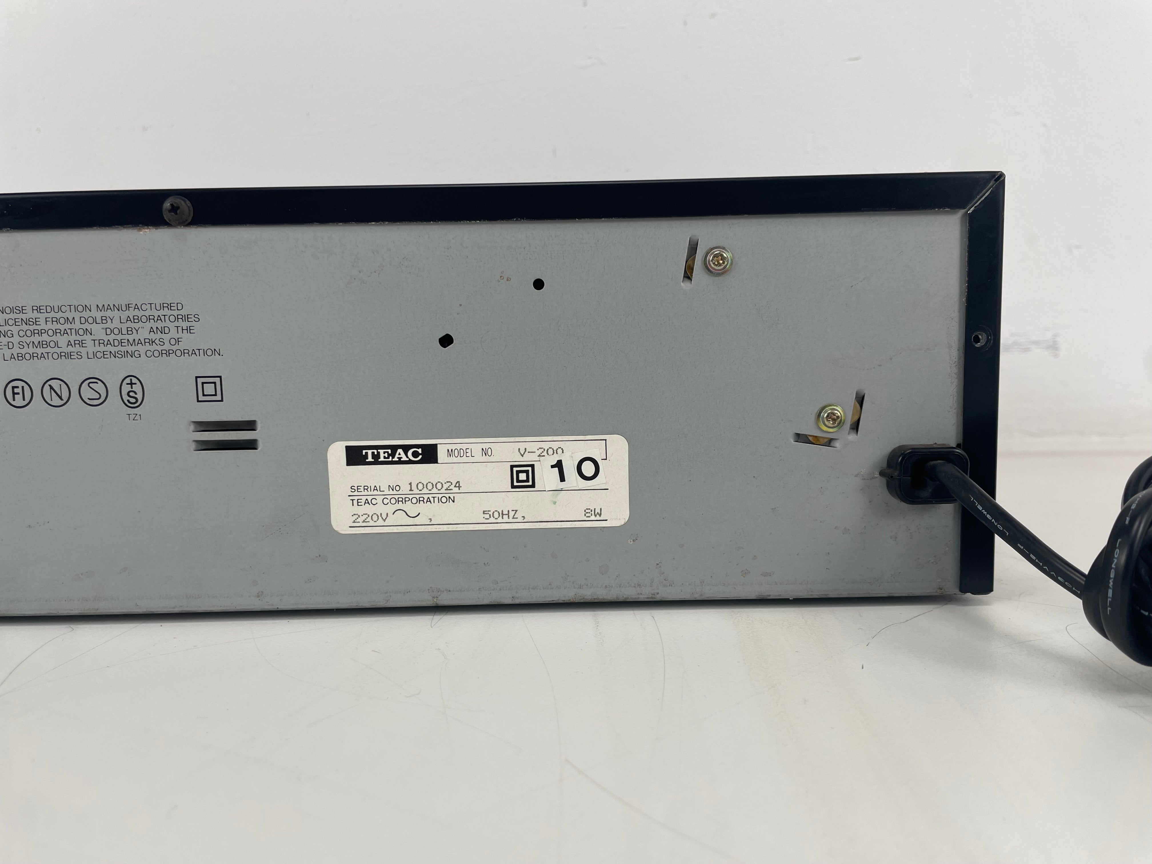 TEAC - V-200 - Stereo Cassette Deck - Serviced (New Belts/Repaired)