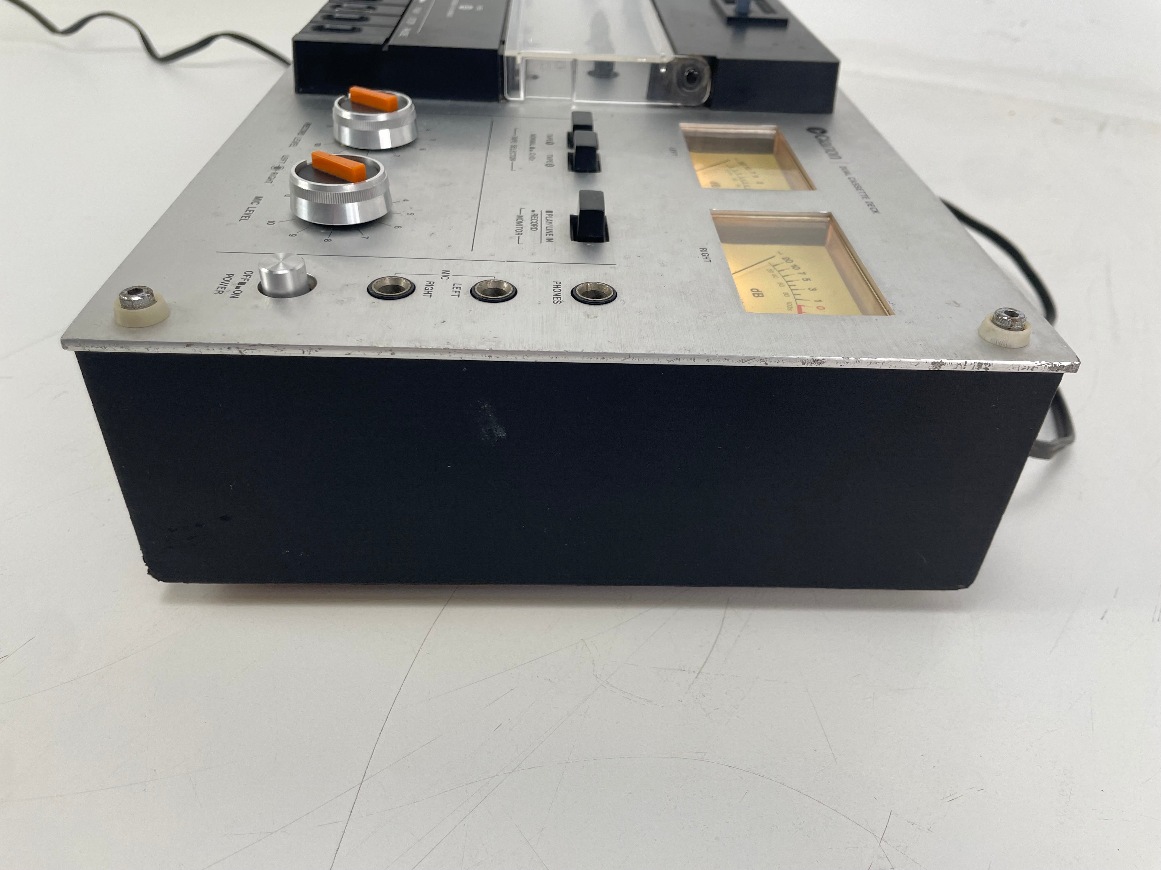 Clarion - MD-8080G - Double Cassette Deck - Cassette Duplicator