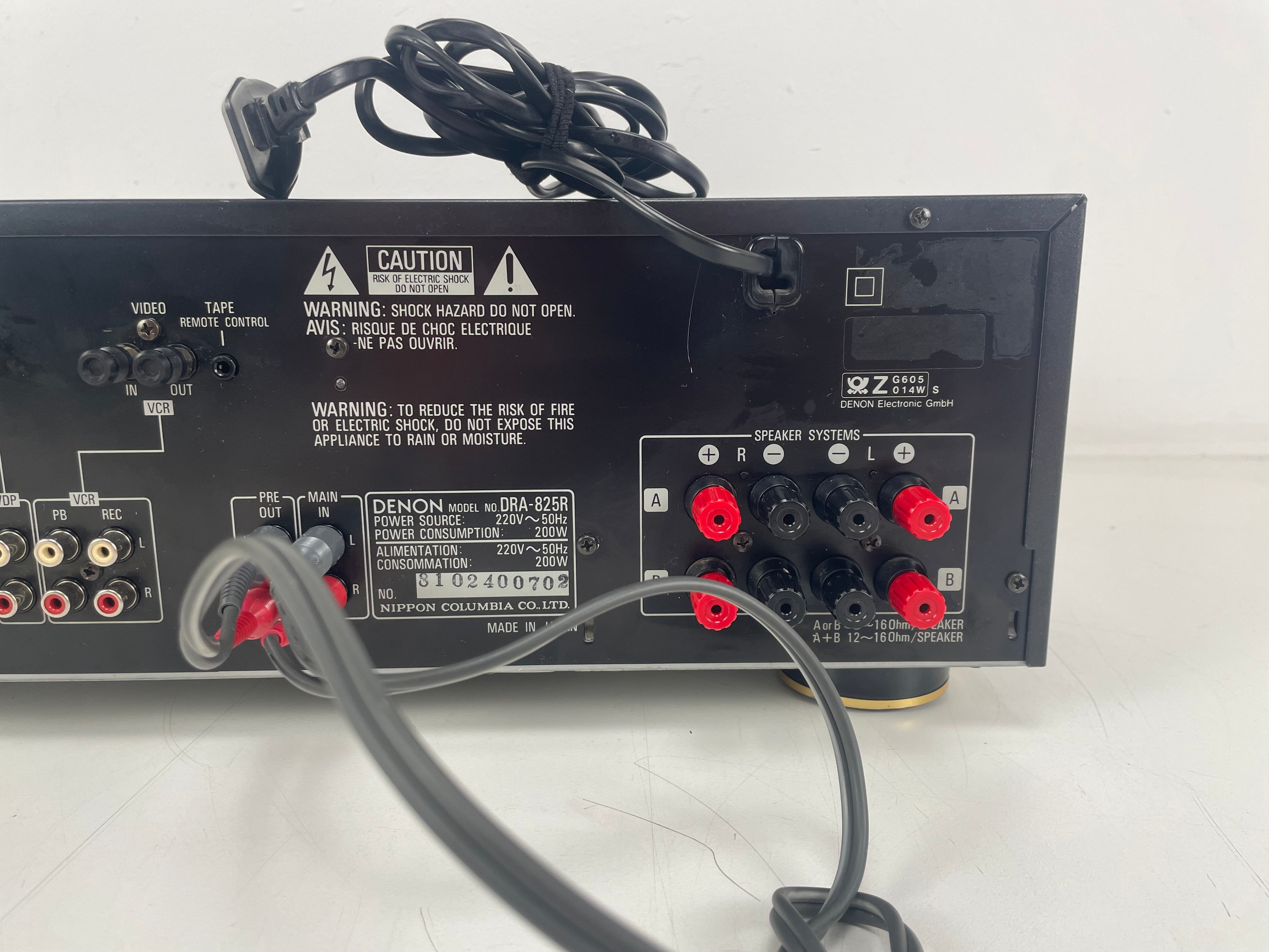 DENON - DRA-825R - Stereo-ontvanger