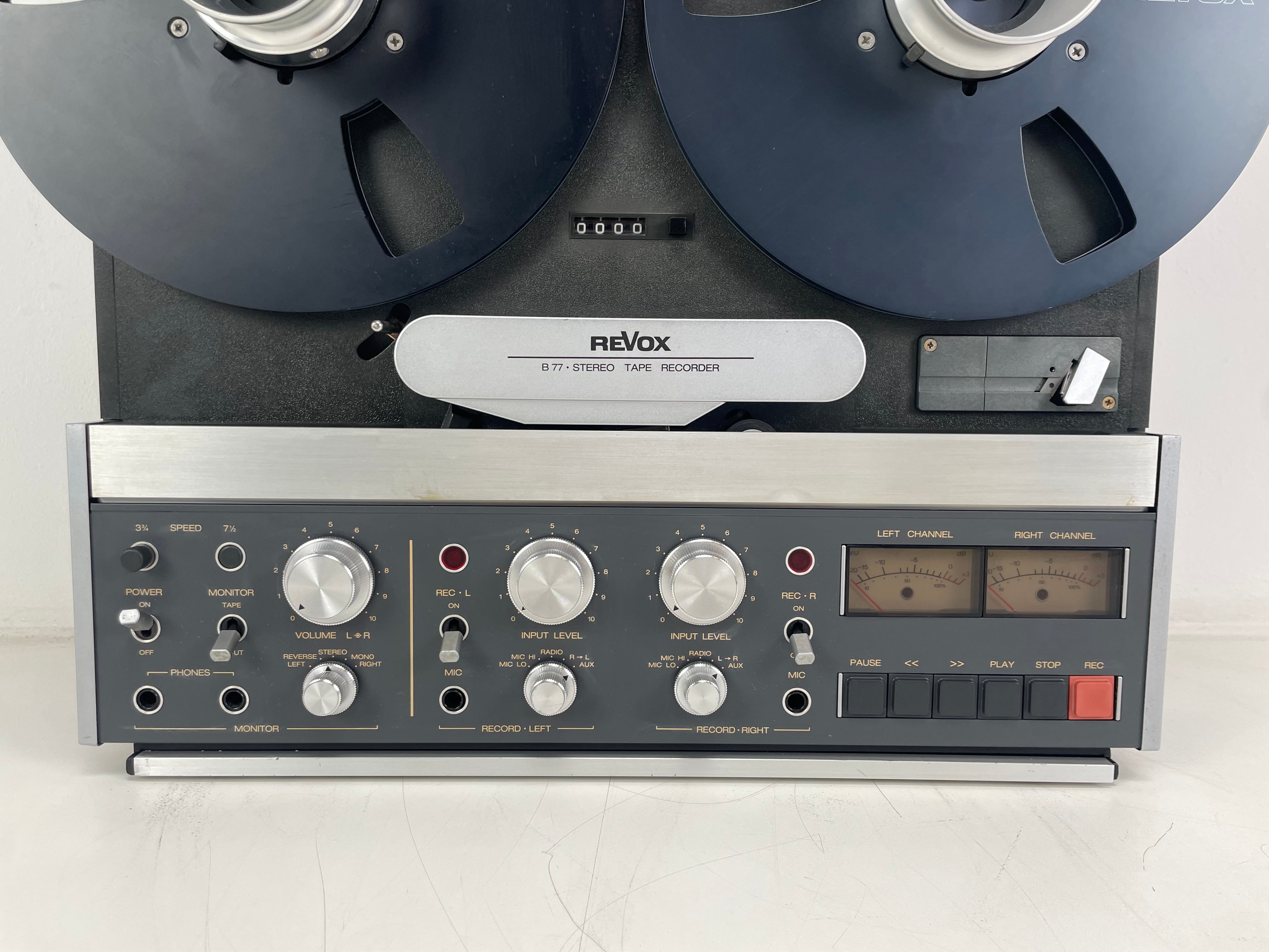 Revox - B77 MK 1 - 4-Track - Stereo Tape Recorder - Serviced/Recapped
