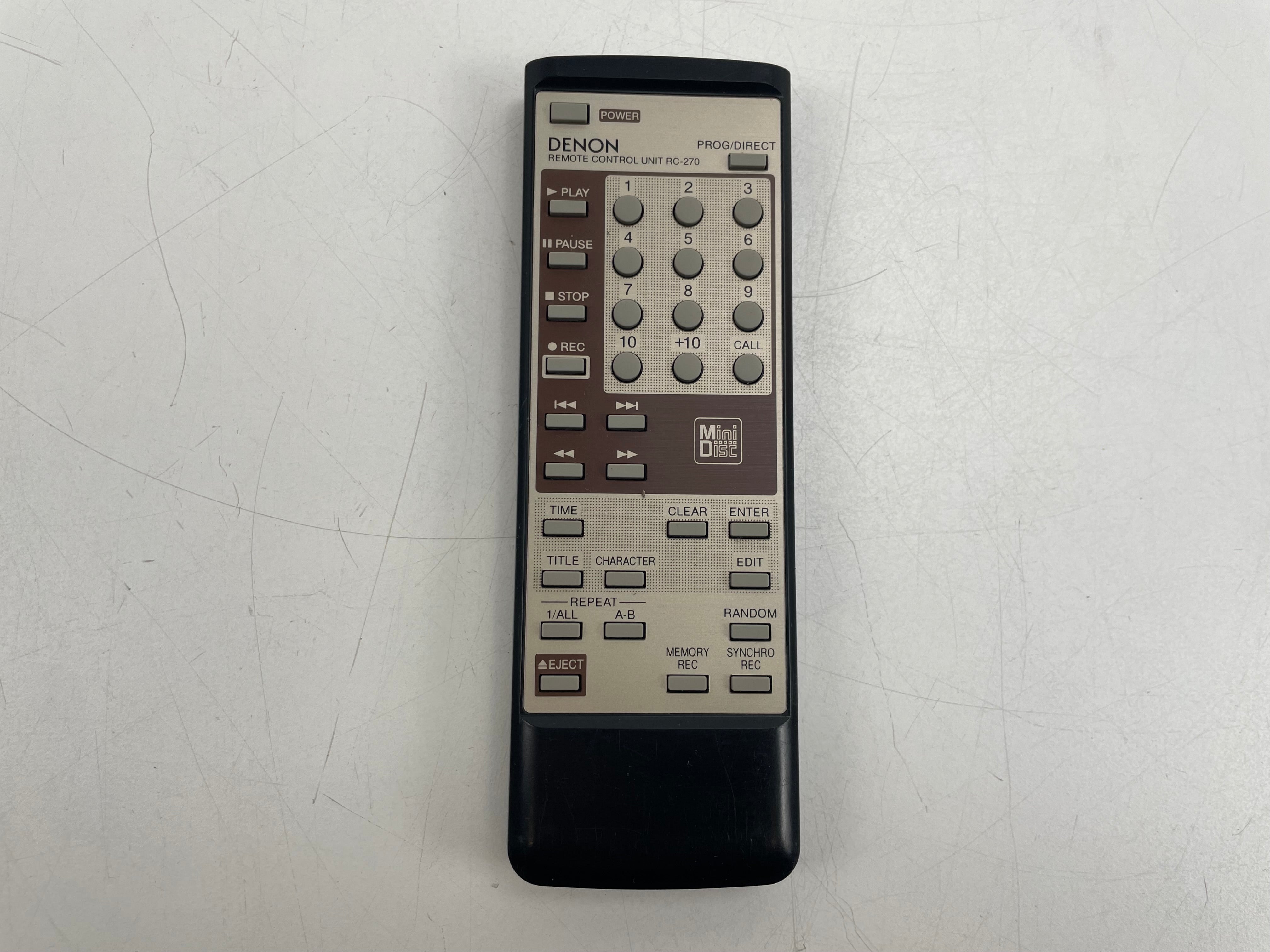 Denon - DMD-1000 - MiniDisc Recorder - Inc. Remote