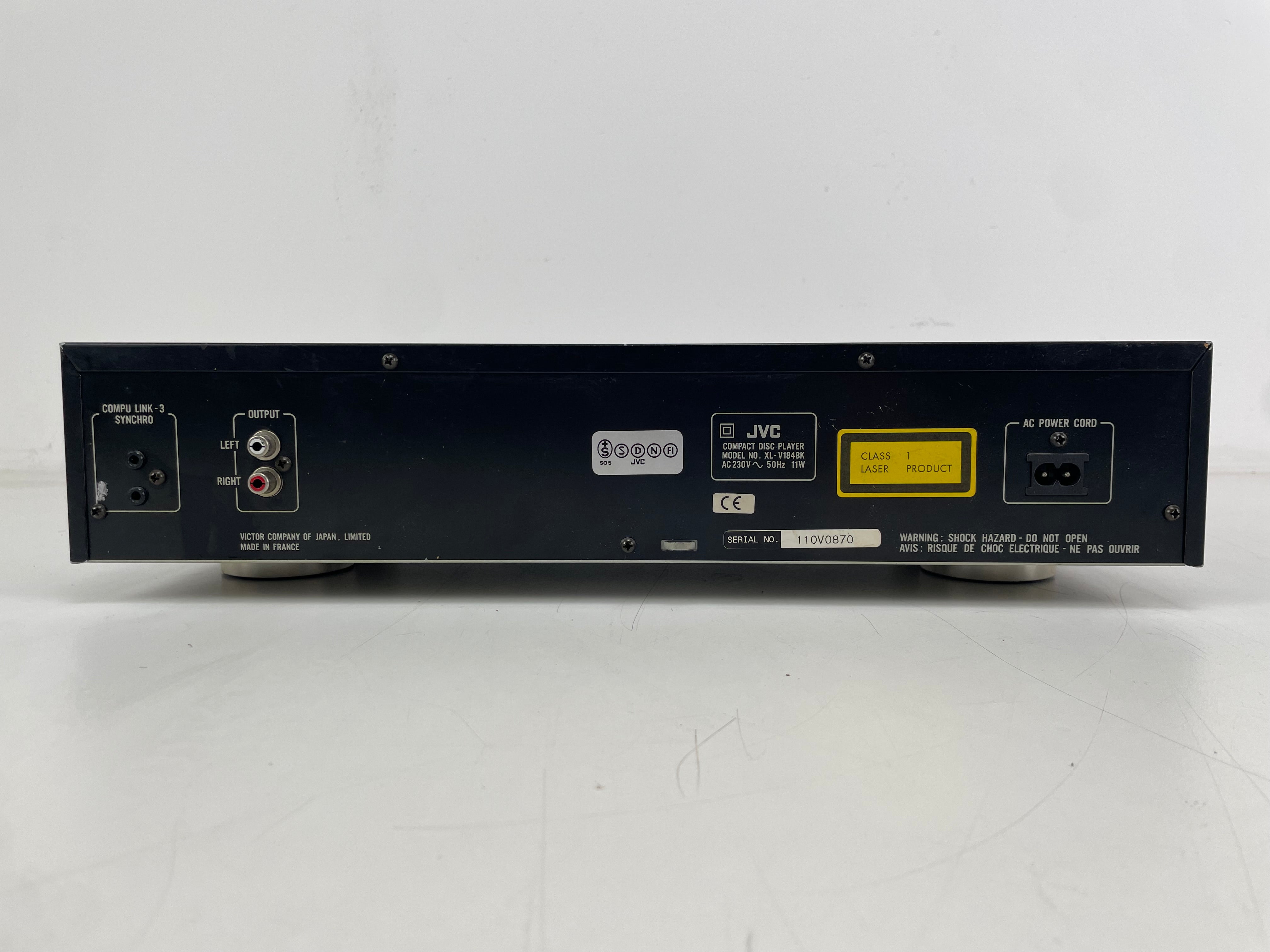JVC - XL-V184 - CD-Player