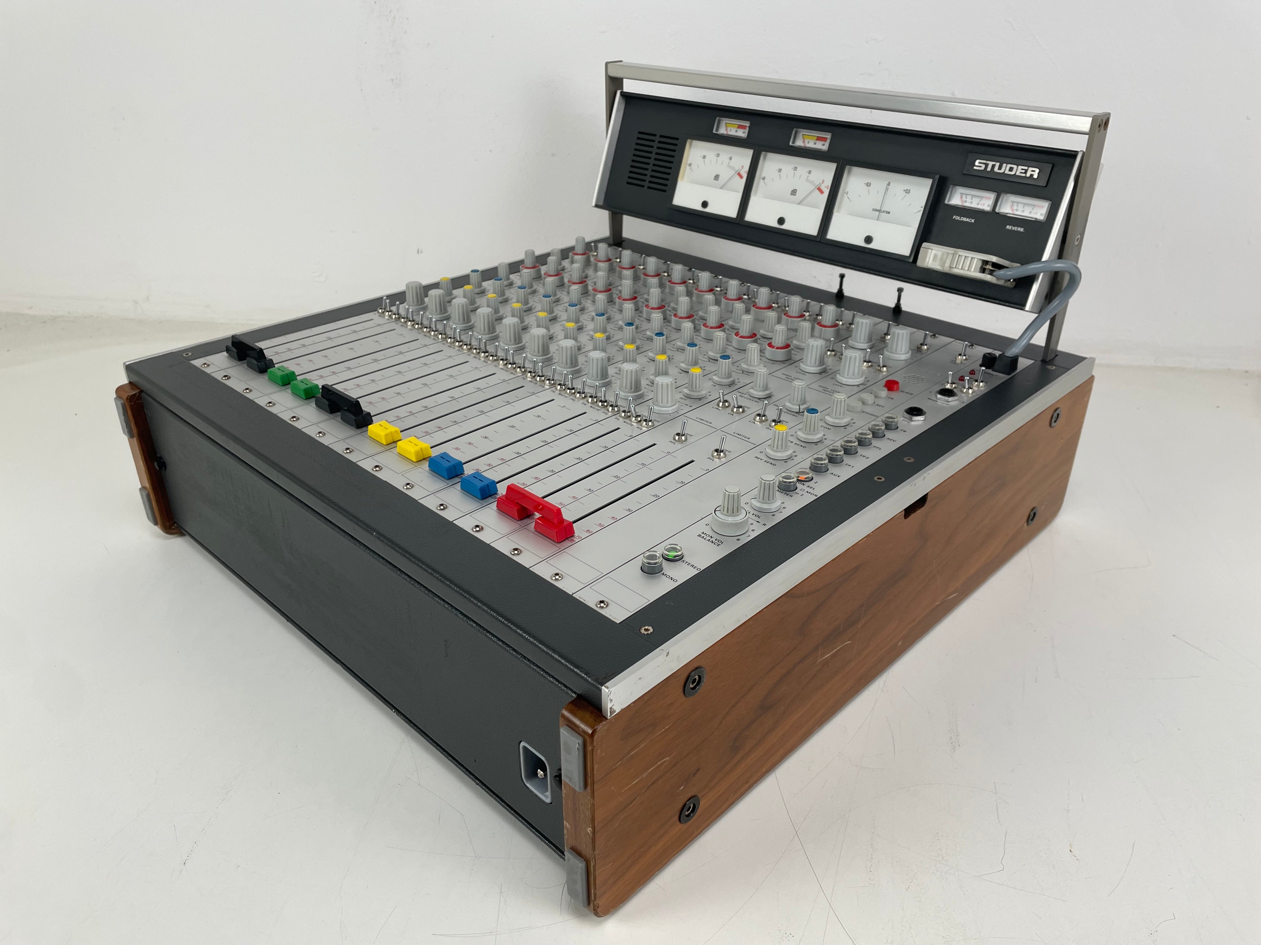 Studer - 169 - Studio Mixer - Inc. Manual/Spare-Parts/Breakout-Box - Serviced (Recapped)
