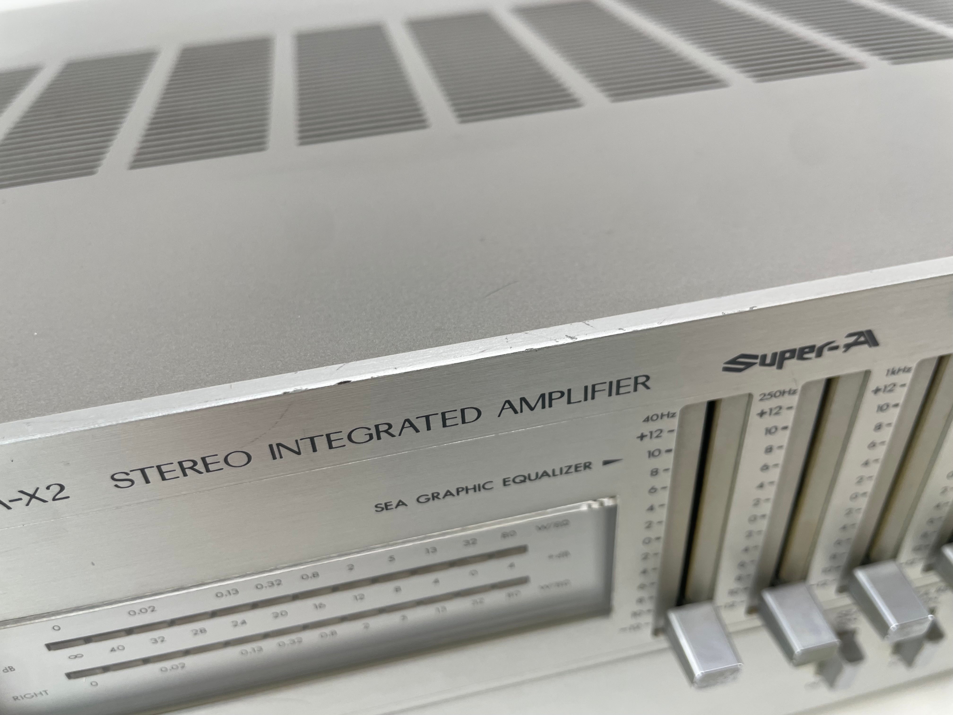 JVC - A-X2 - Stereo Integrated Amplifier - Super-A - Serviced (Caps Replaced/Repaired)