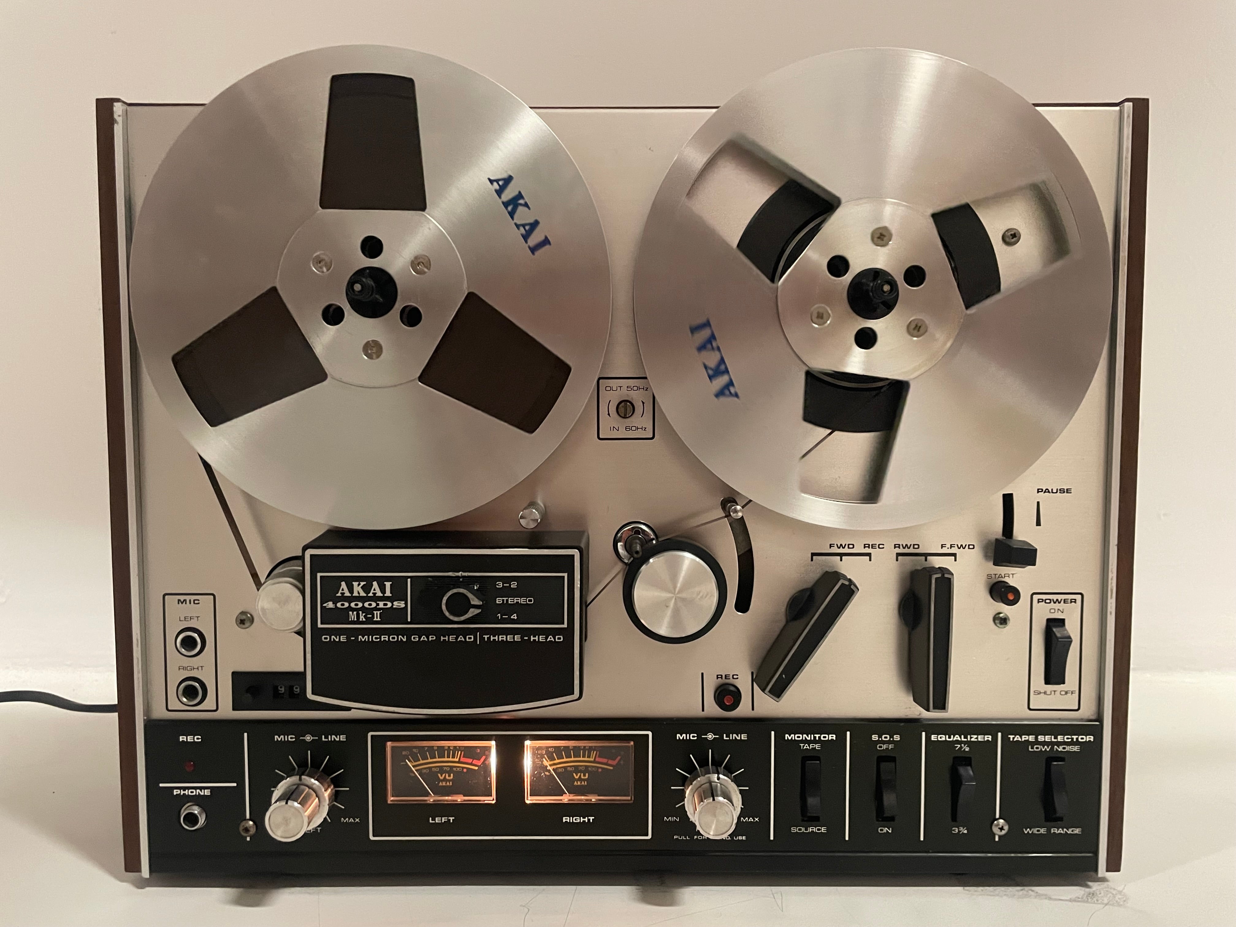 AKAI - 4000DS MK2 - Spoelbandrecorder - Onderhouden