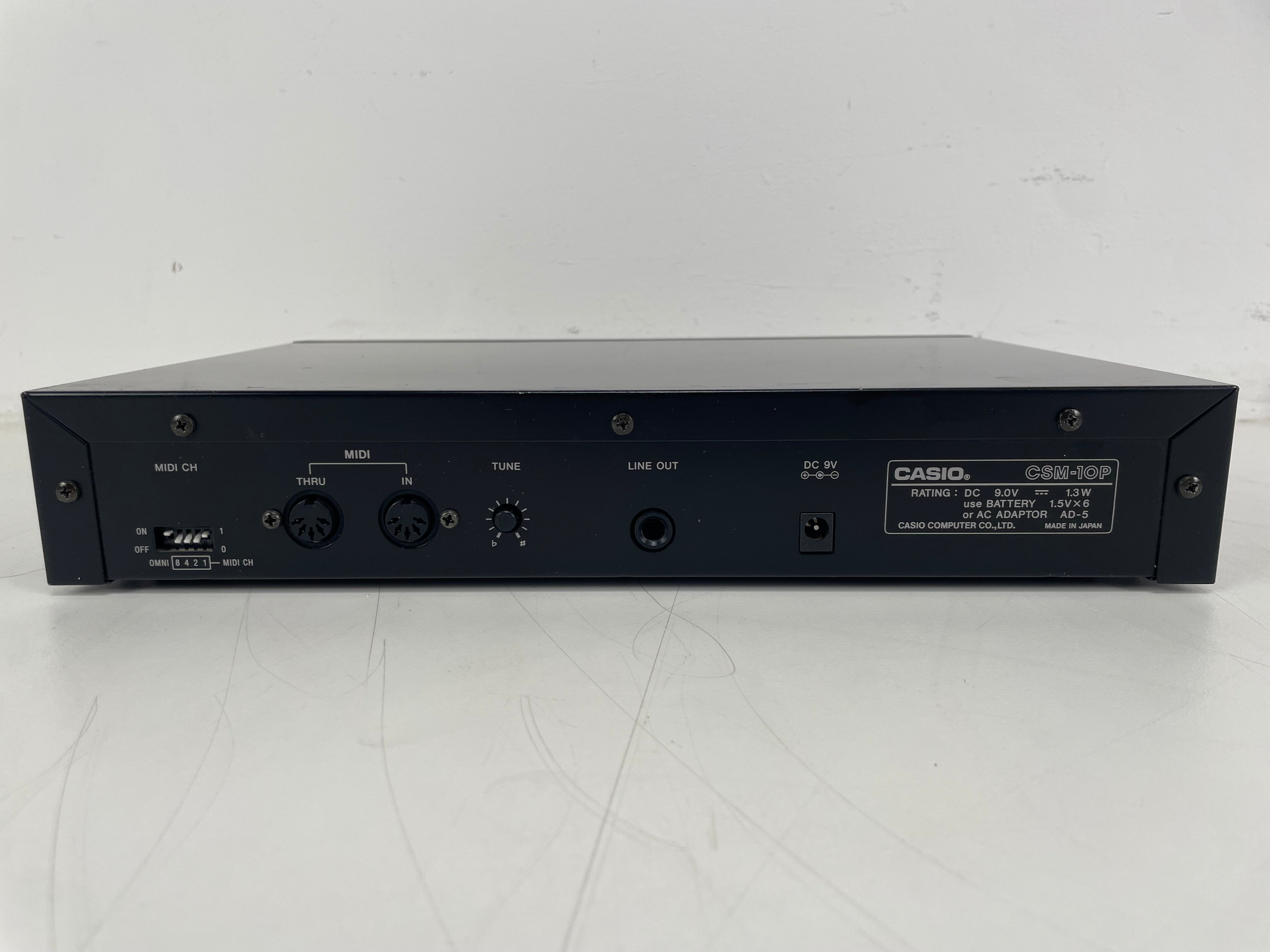 Casio - CSM-10P - Piano Sound Module - Inc. Adapter - Untested