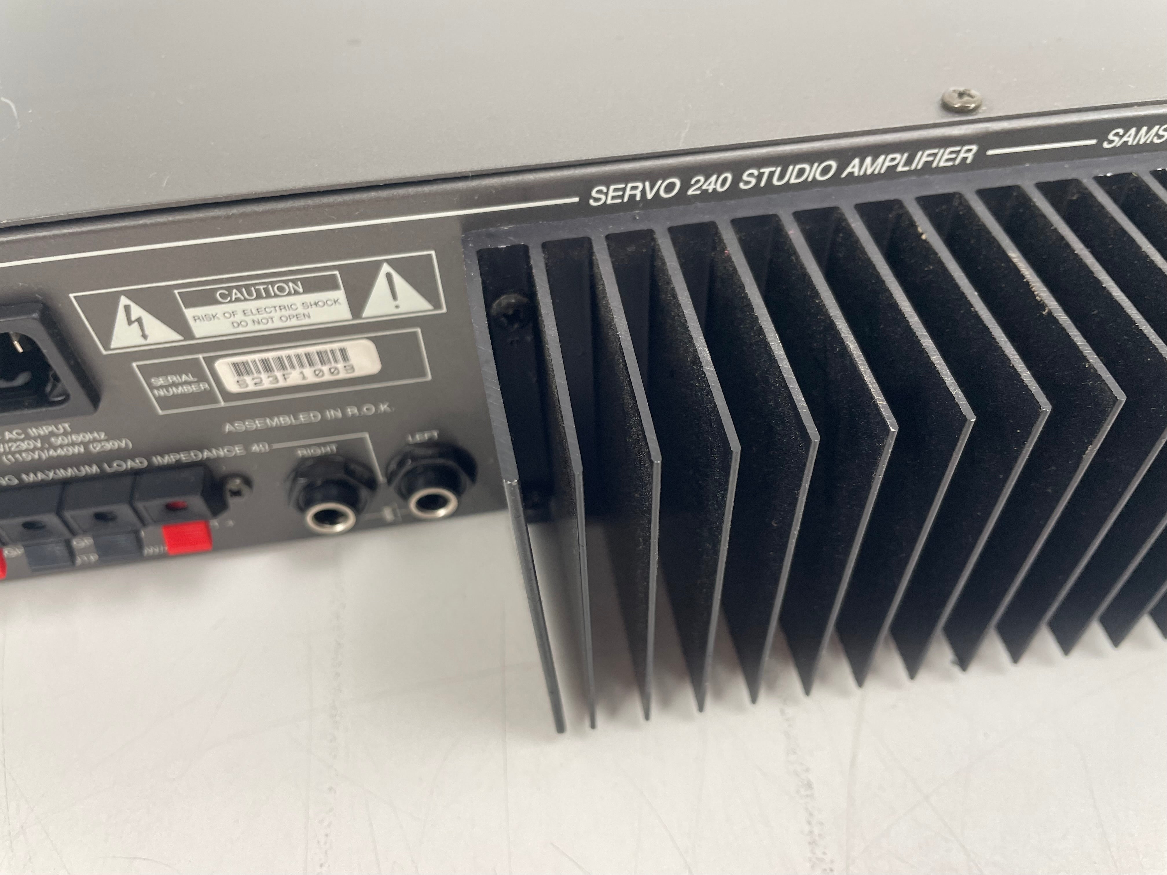 Samson - Servo 240 Studio Amplifier - 120 W