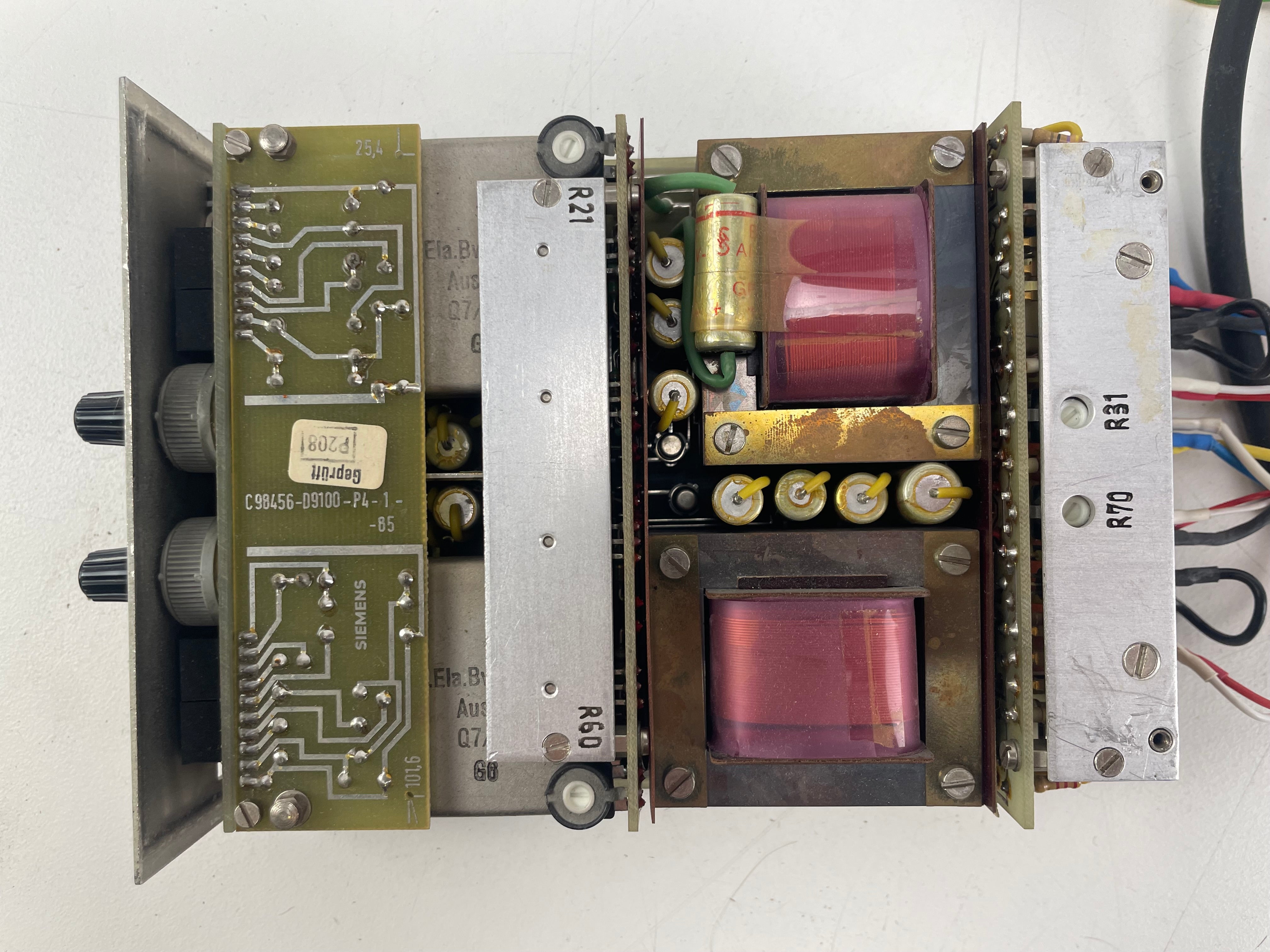 Siemens - DIA C98456-D9100-A1 - Doppeltrennverstärker - With plugs