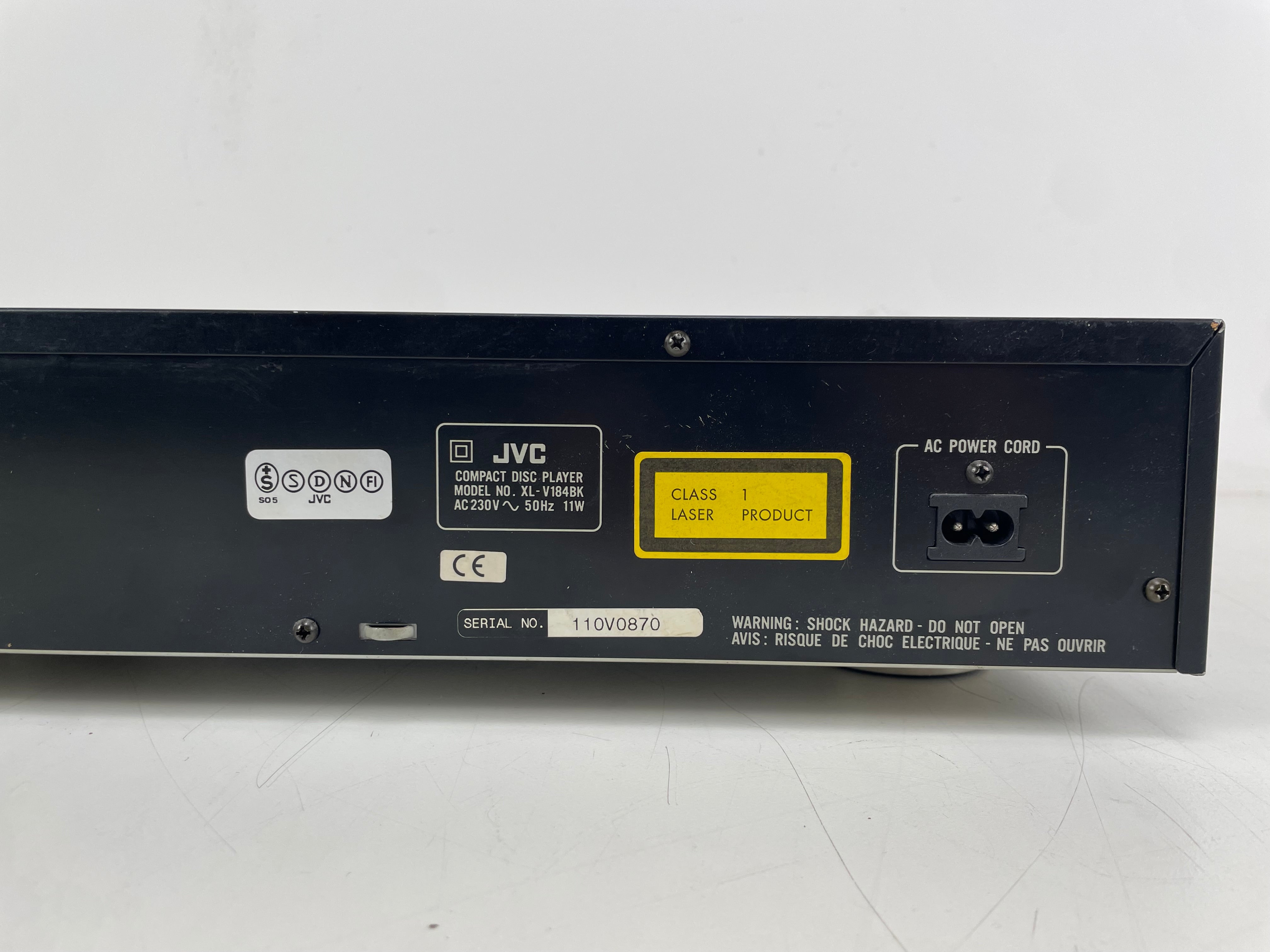 JVC - XL-V184 - CD-Player