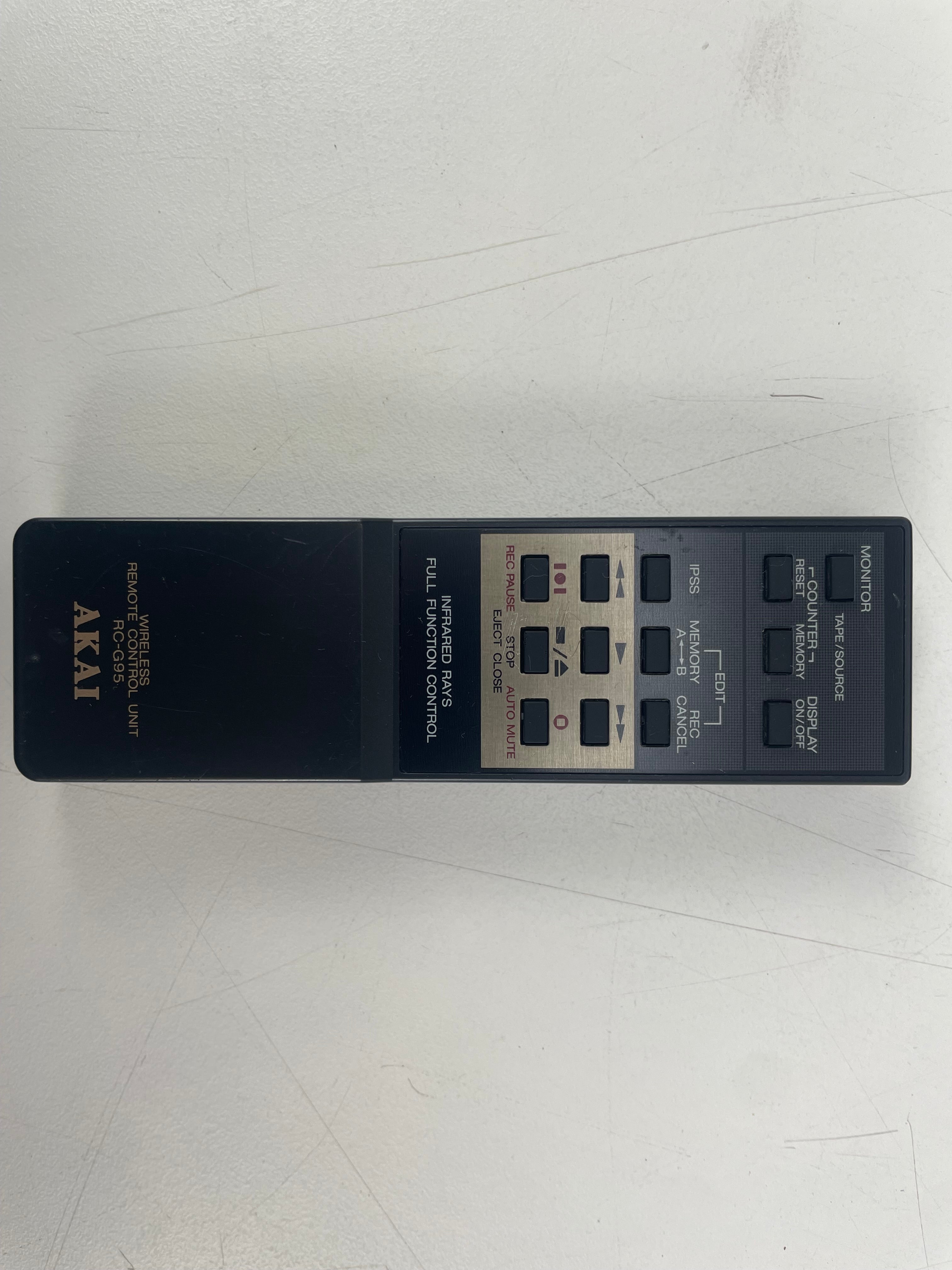 Akai - GX-95 - Cassette Deck - 3-Head - GX-Head - Inc. Remote - Measured