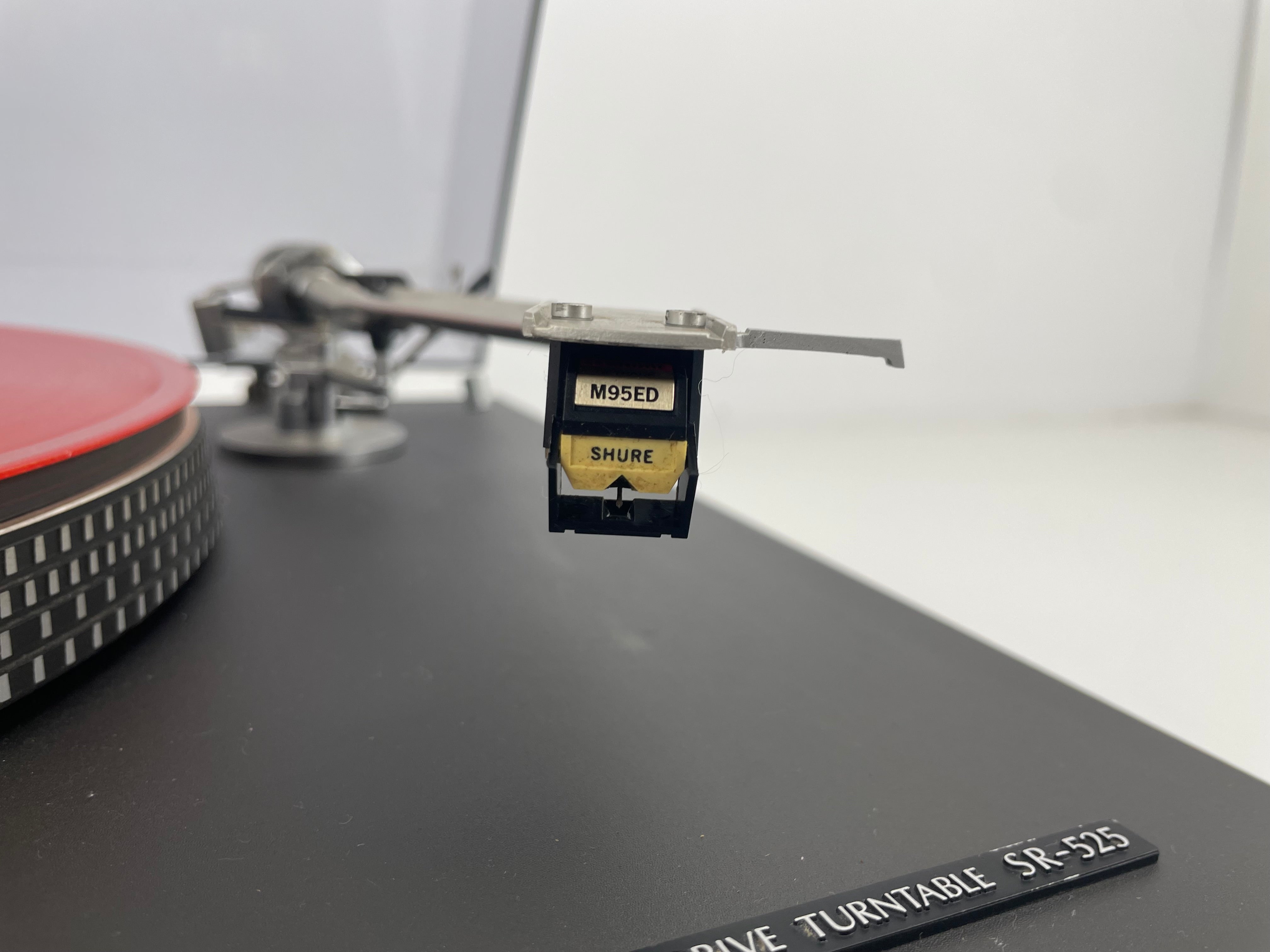 Sansui - SR-525 - Direct Drive Turntable - Shure M95ED Stylus